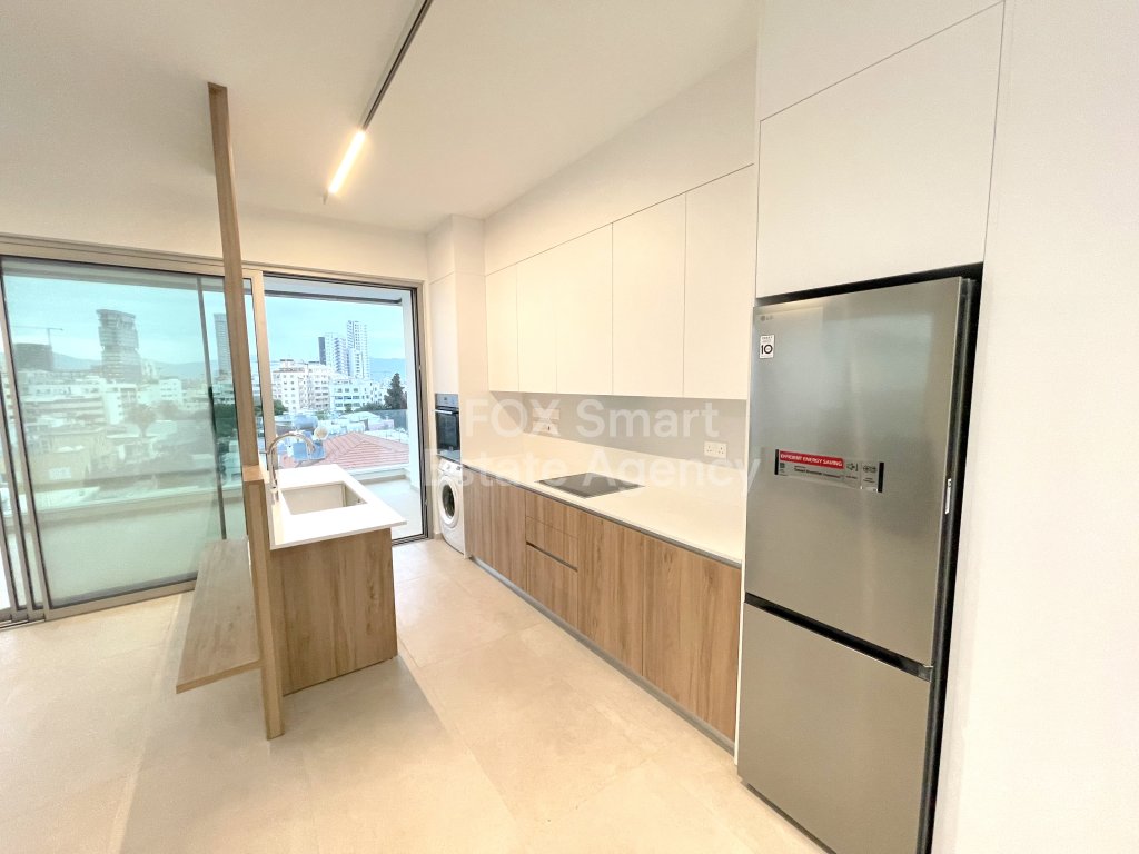 Modern Brand-New 2-Bedroom Apartment with Photovoltaic System & Stunning City Views in Ayioi Omologites