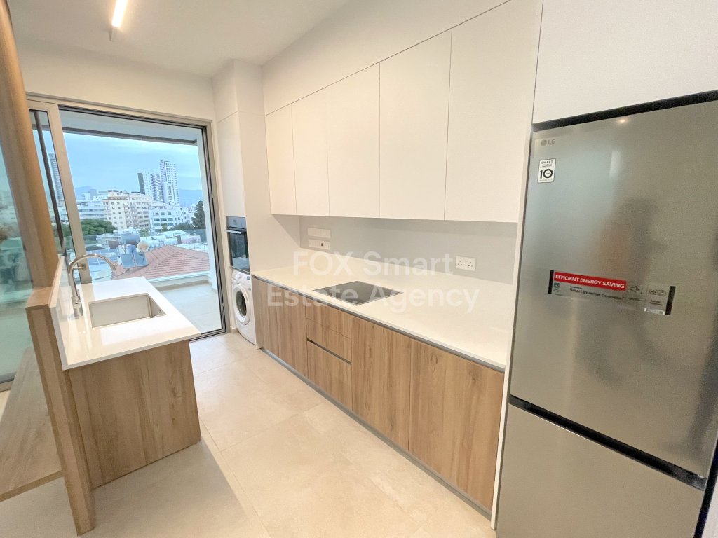 Modern Brand-New 2-Bedroom Apartment with Photovoltaic System & Stunning City Views in Ayioi Omologites