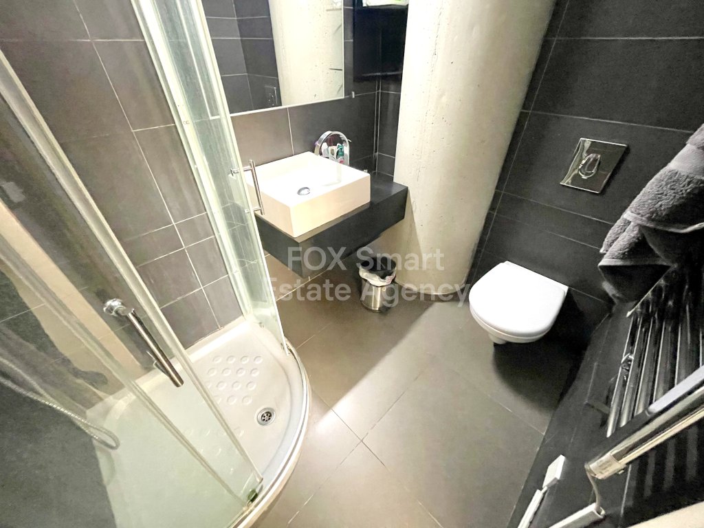 Modern top floor furnished 2-Bedroom Apartment with Huge Balcony in Egkomi near European University.