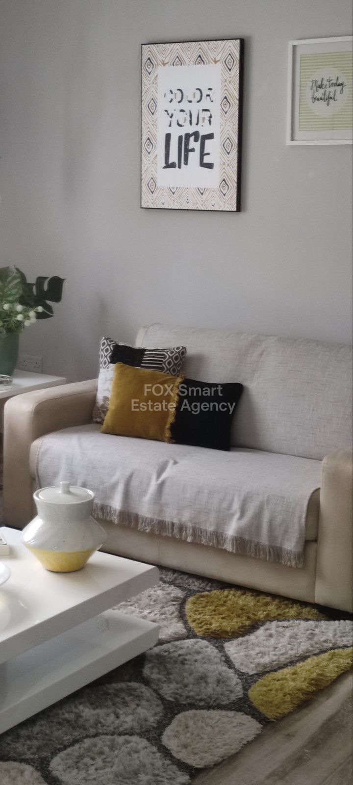 For Rent Modern 1-bedroom apartment in Agios Dometios