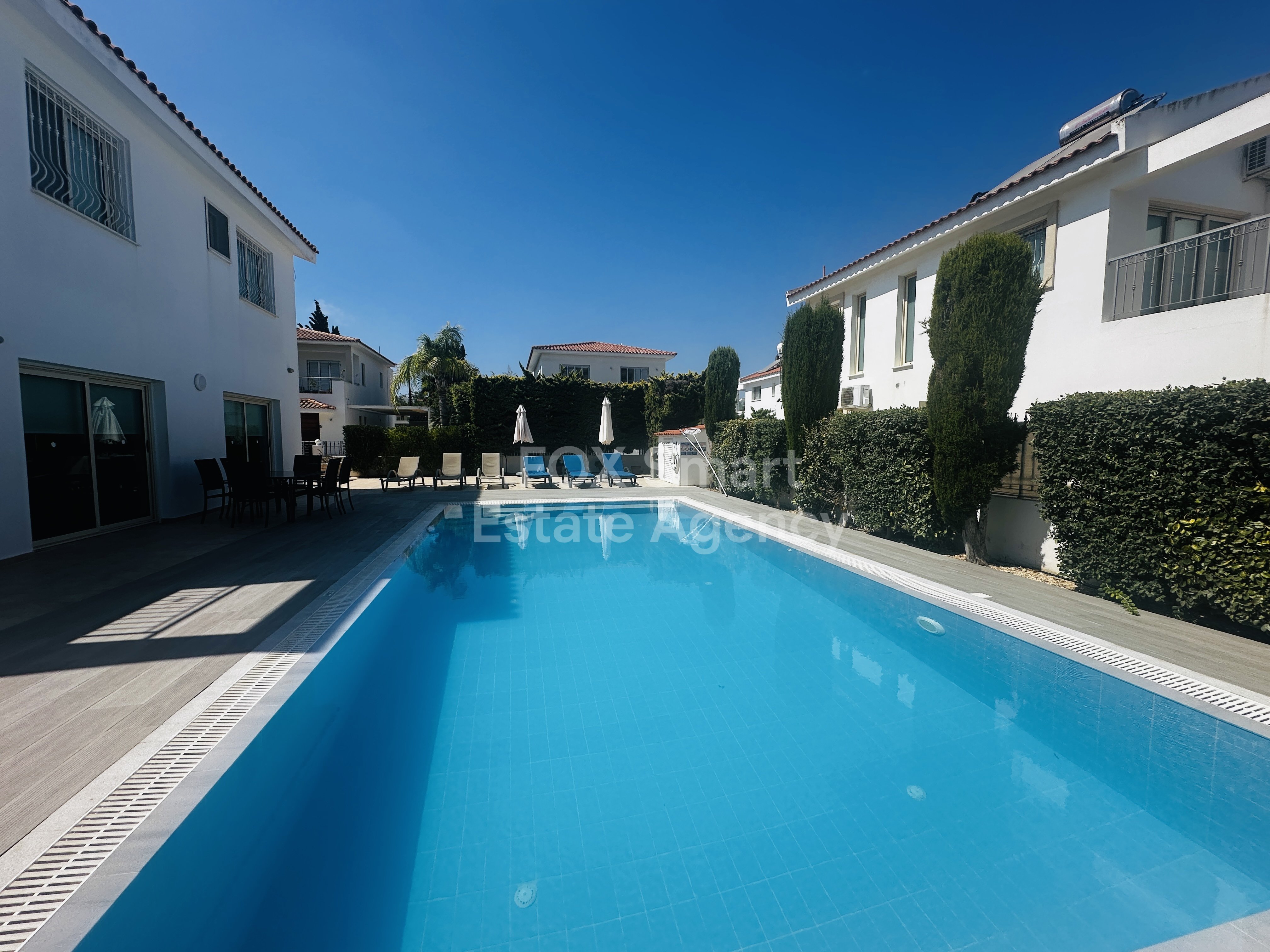 Long-Term Villa Rental-4 Bedrooms, Private Heated Pool, Close To the sea, Protaras, Famagusta