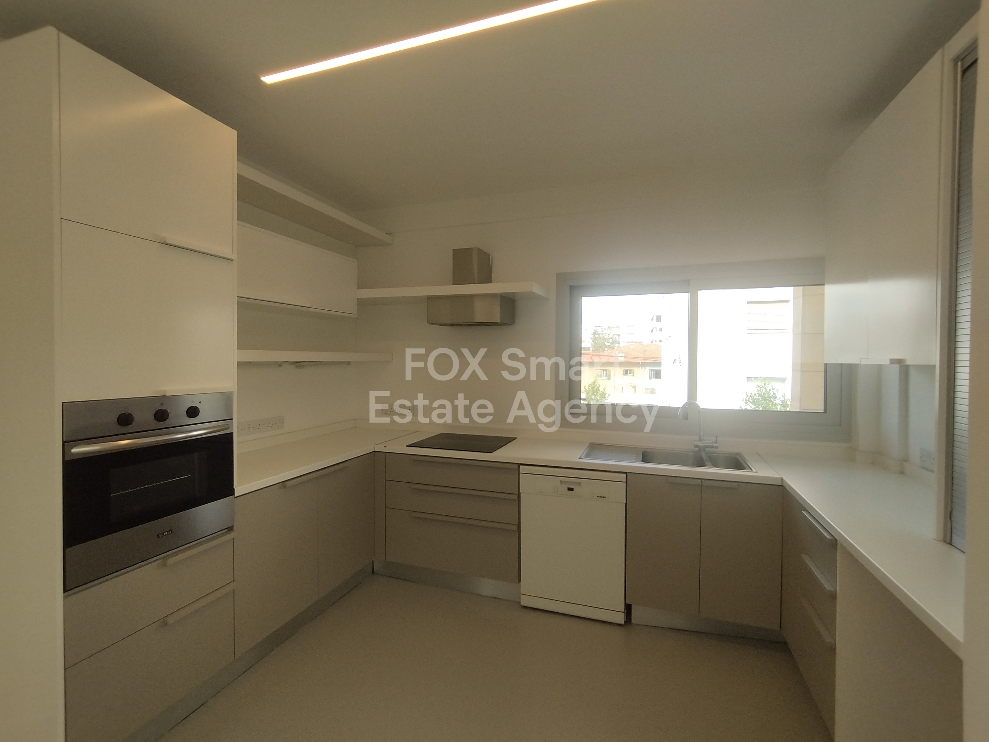Unique Stylish & Bright unfurnished 3-Bedroom Apartment, with Spacious Veranda in Prime Lykavitos.