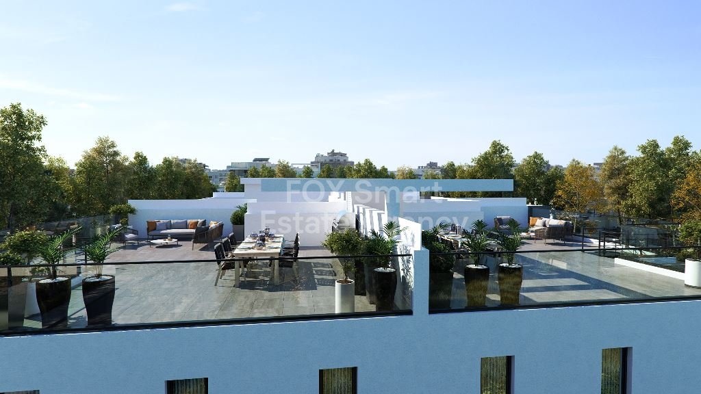 2 Bedroom, With Roof-Garden, Off-Plan Apartment For Sale in Oroklini