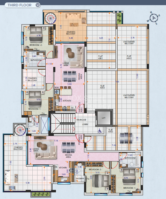 Two bedroom apartment for sale, Aradippou