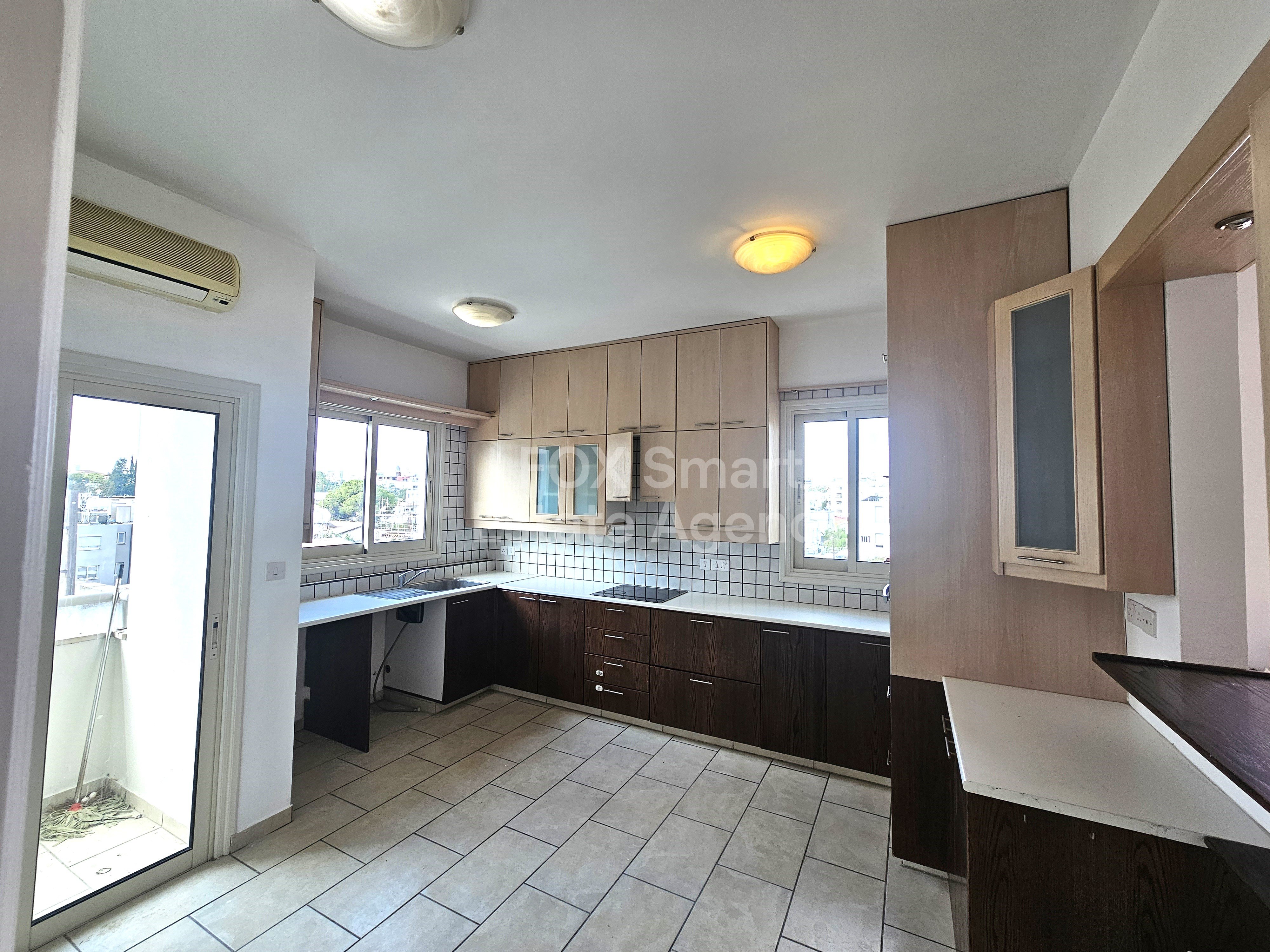 Spacious Renovated 3-Bedroom Apartment in Acropolis, Nicosia