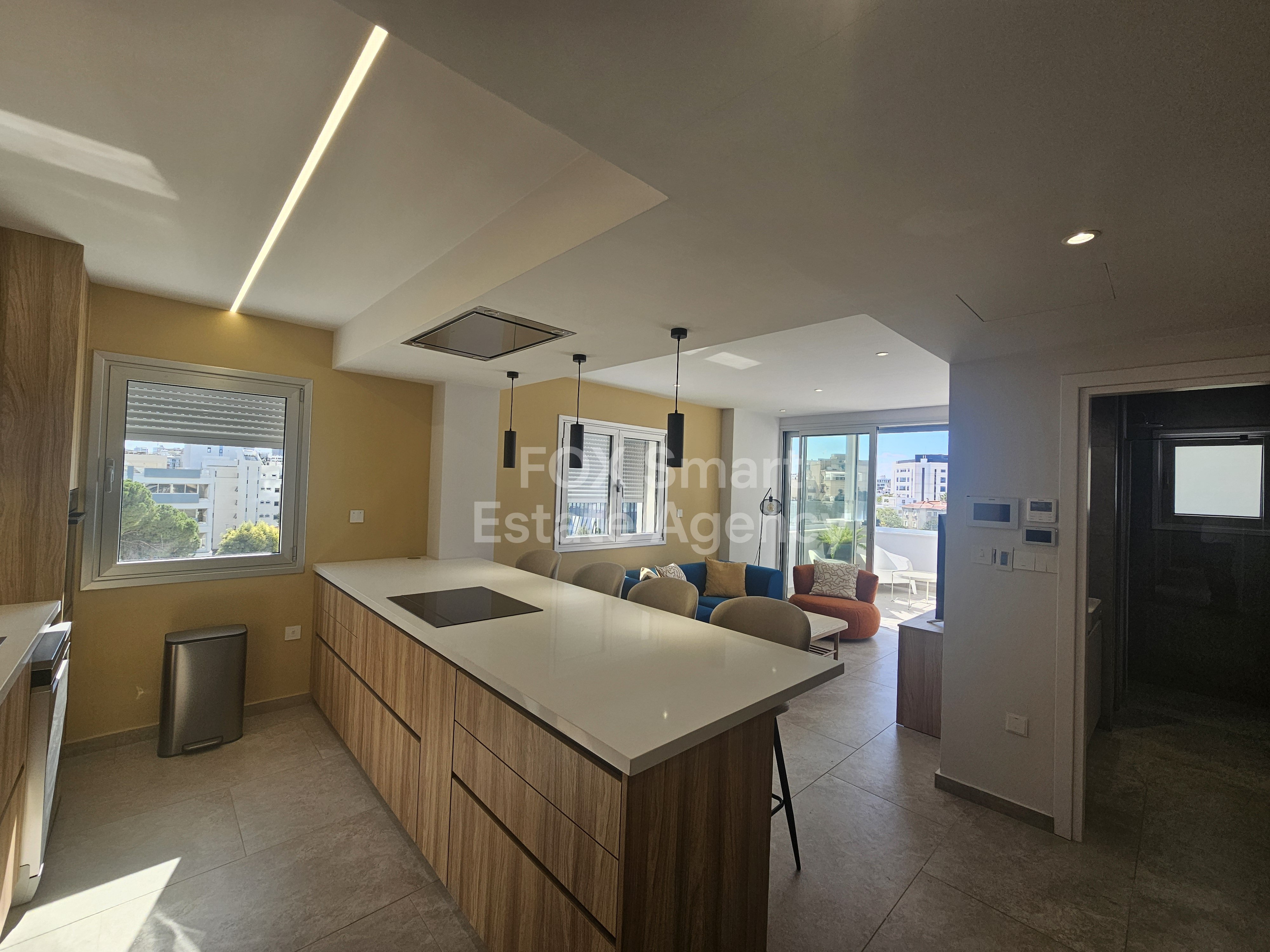 🌇 Fully Renovated Luxury 2-Bedroom Apartment for Rent in Nicosia Centre (Stasikratous Street)