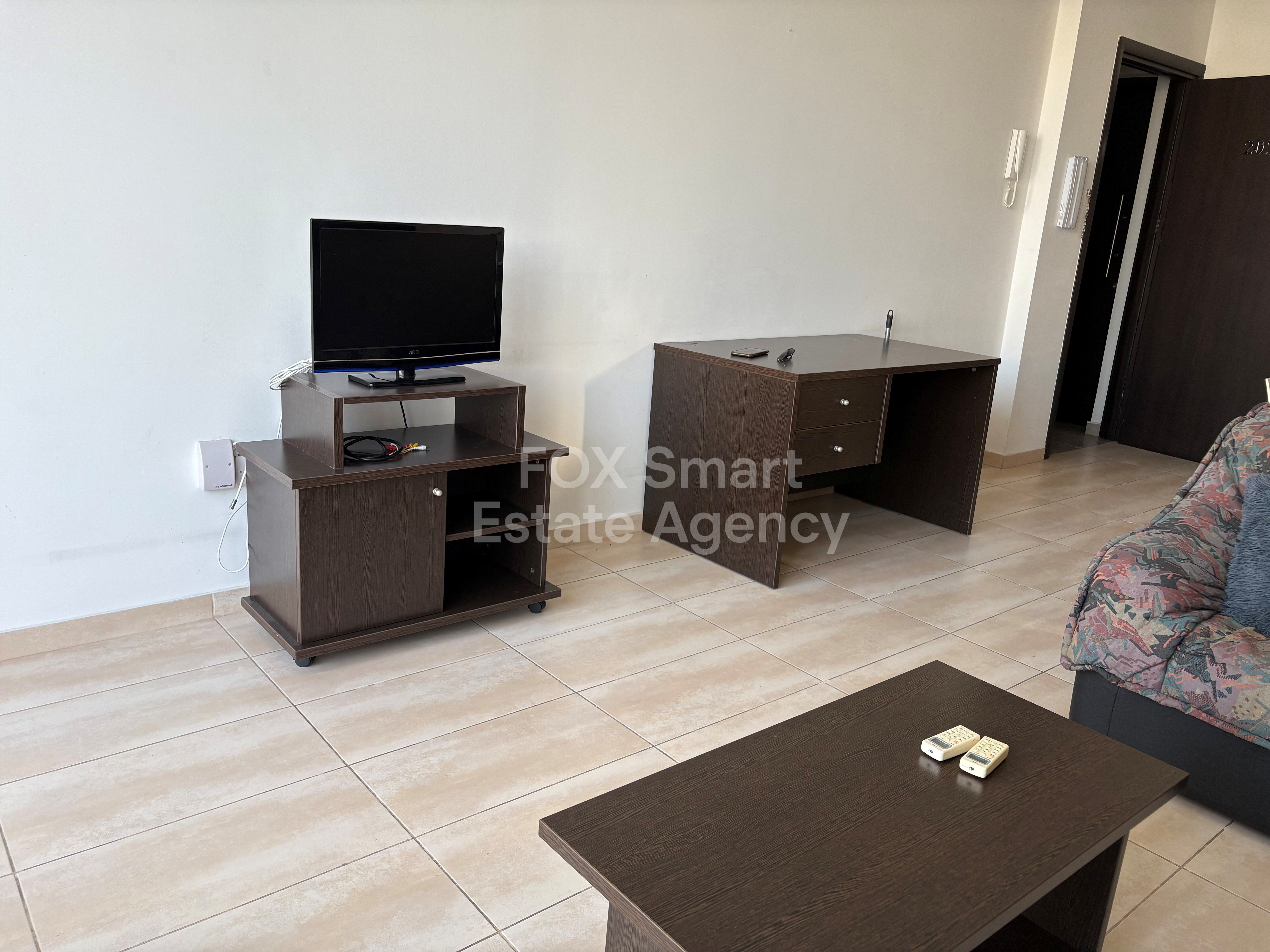 1-Bedroom Furnished Apartment for Rent in Aglantzia