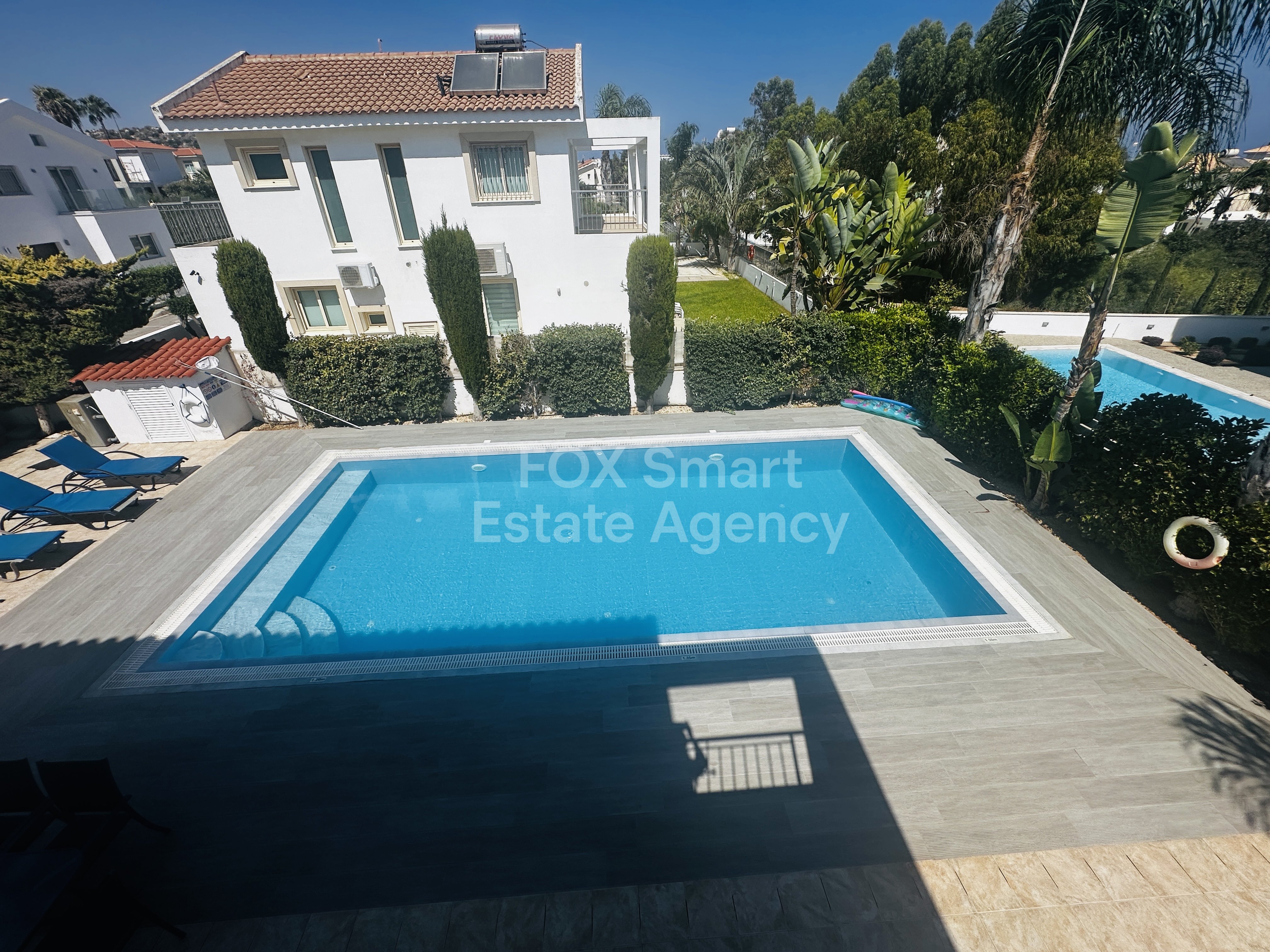 Long-Term Villa Rental-4 Bedrooms, Private Heated Pool, Close To the sea, Protaras, Famagusta