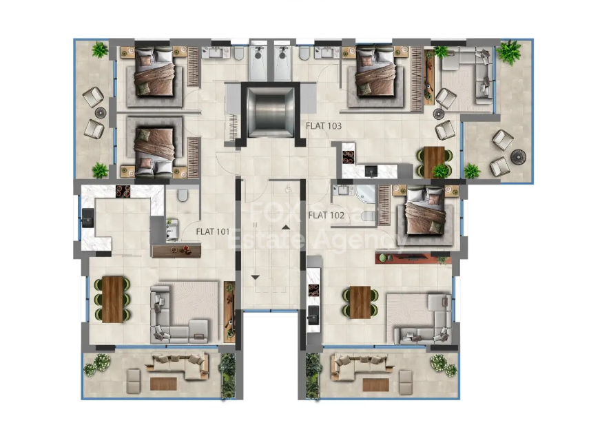 Spacious 1-bedroom apartment for sale in Geri, Nicosia.