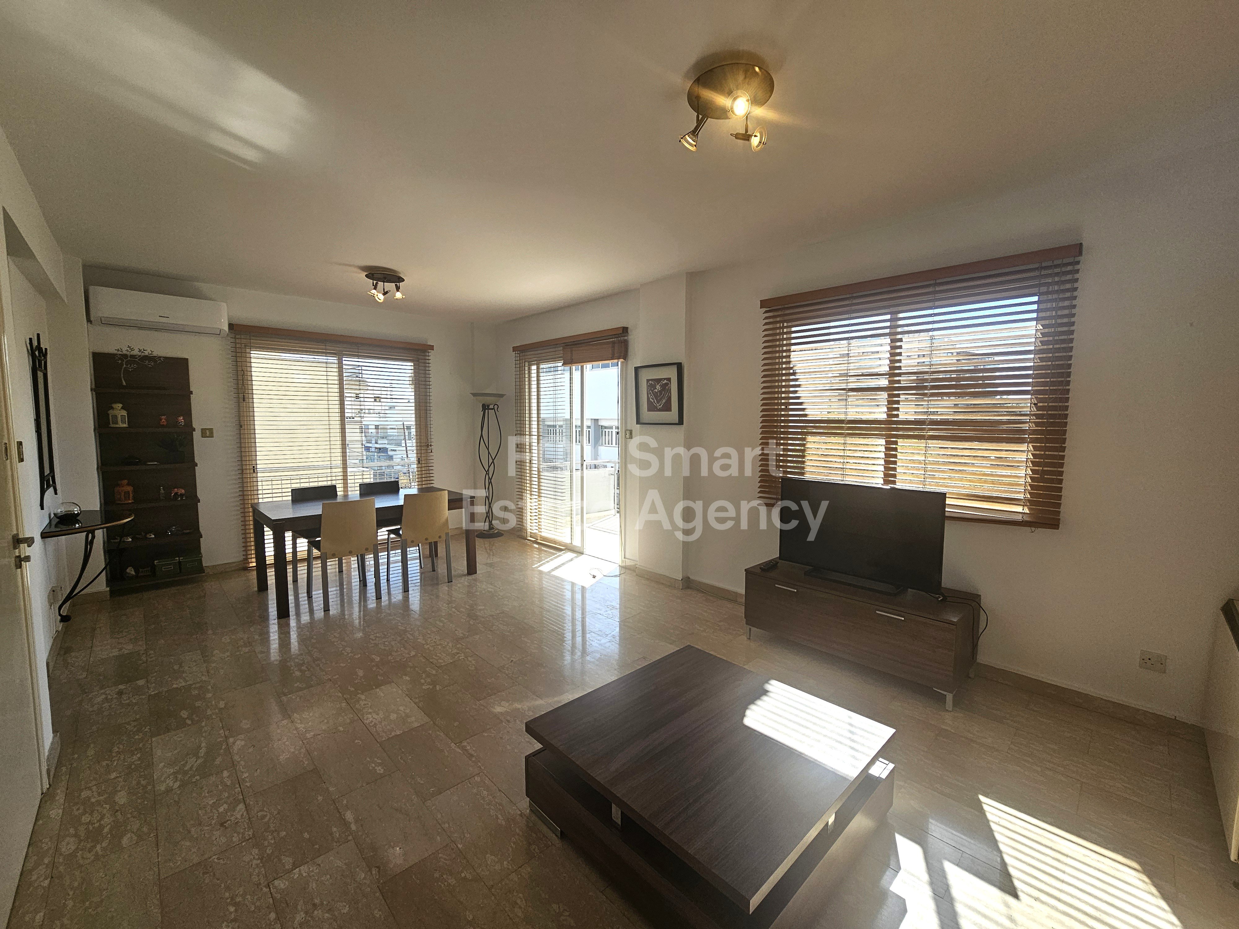 🌿 Stylishly Renovated 2-Bedroom Apartment in Palouriotissa, Nicosia 91 sqm Internal Area + 18 sqm Covered Verandas | Near Frederick University