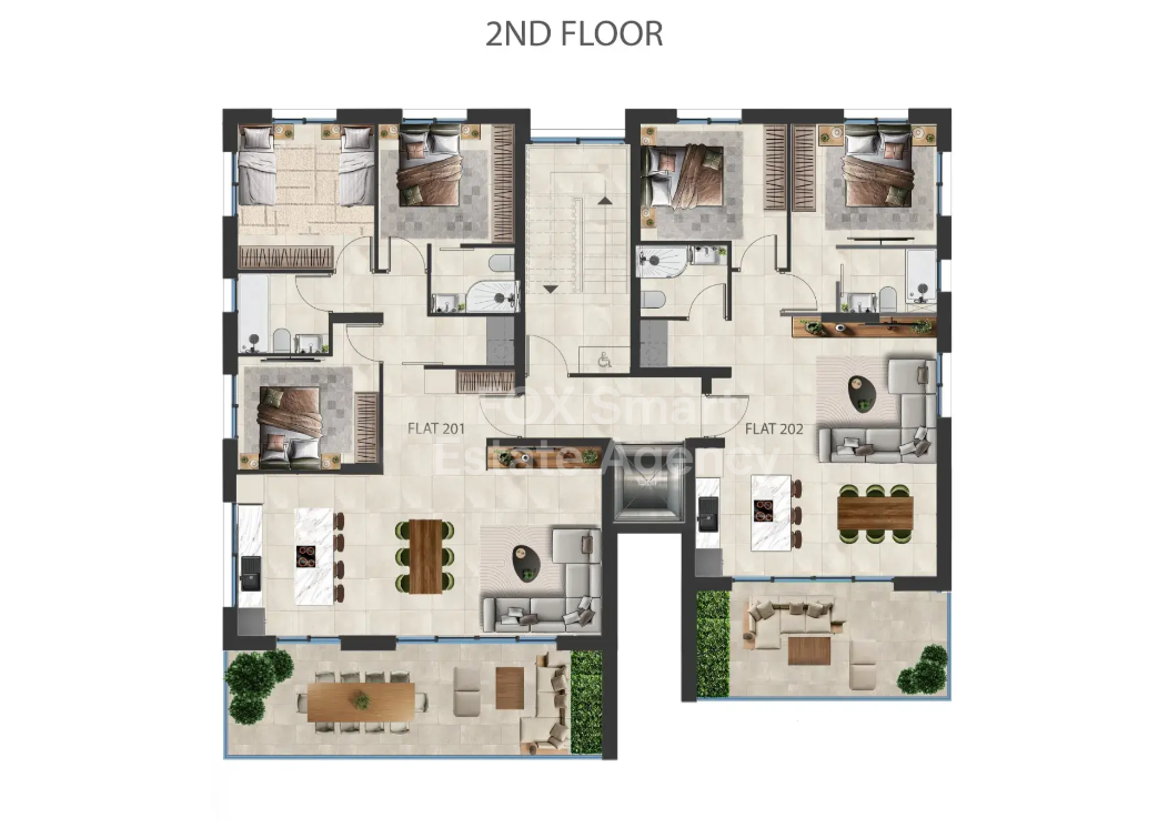 Spacious 2-bedroom apartment for sale in Geri, Nicosia.