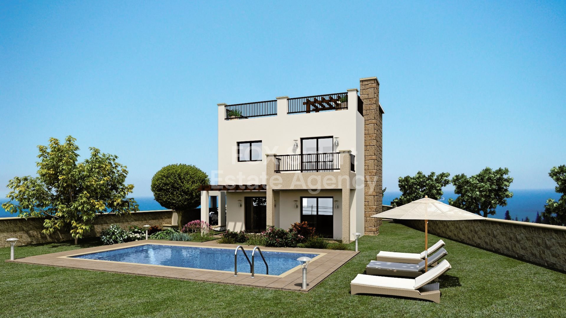 House in Paphos - view 1