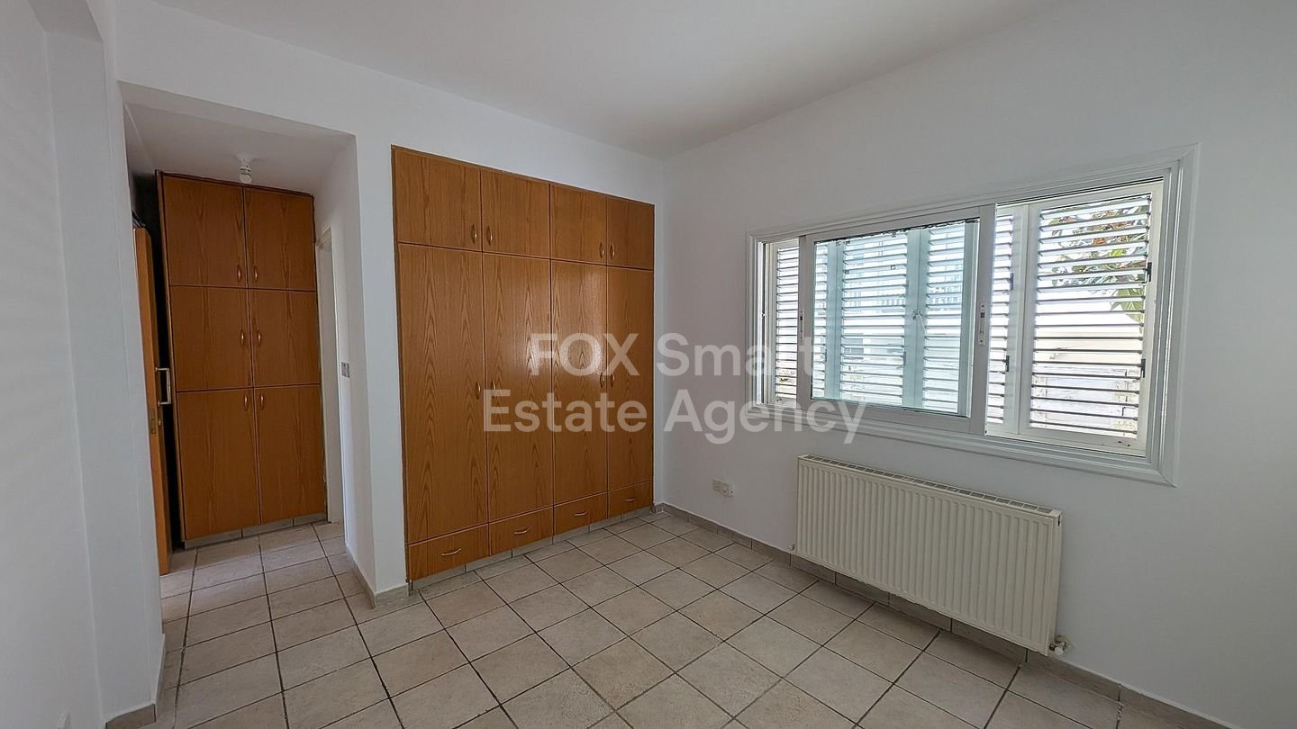 Charming Ground-Floor Apartment, with large verandas in Prestigious Strovolos