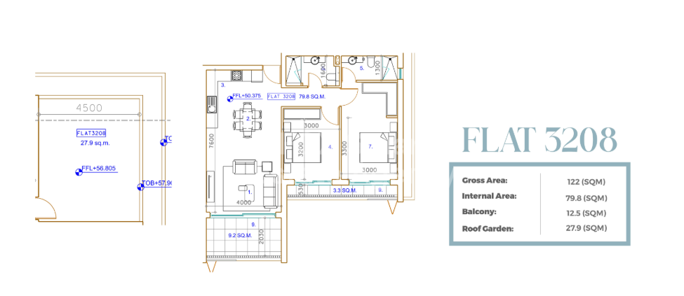 •  Bright & Modern 2 Bedroom Apartment in a Resort-Inspired Community