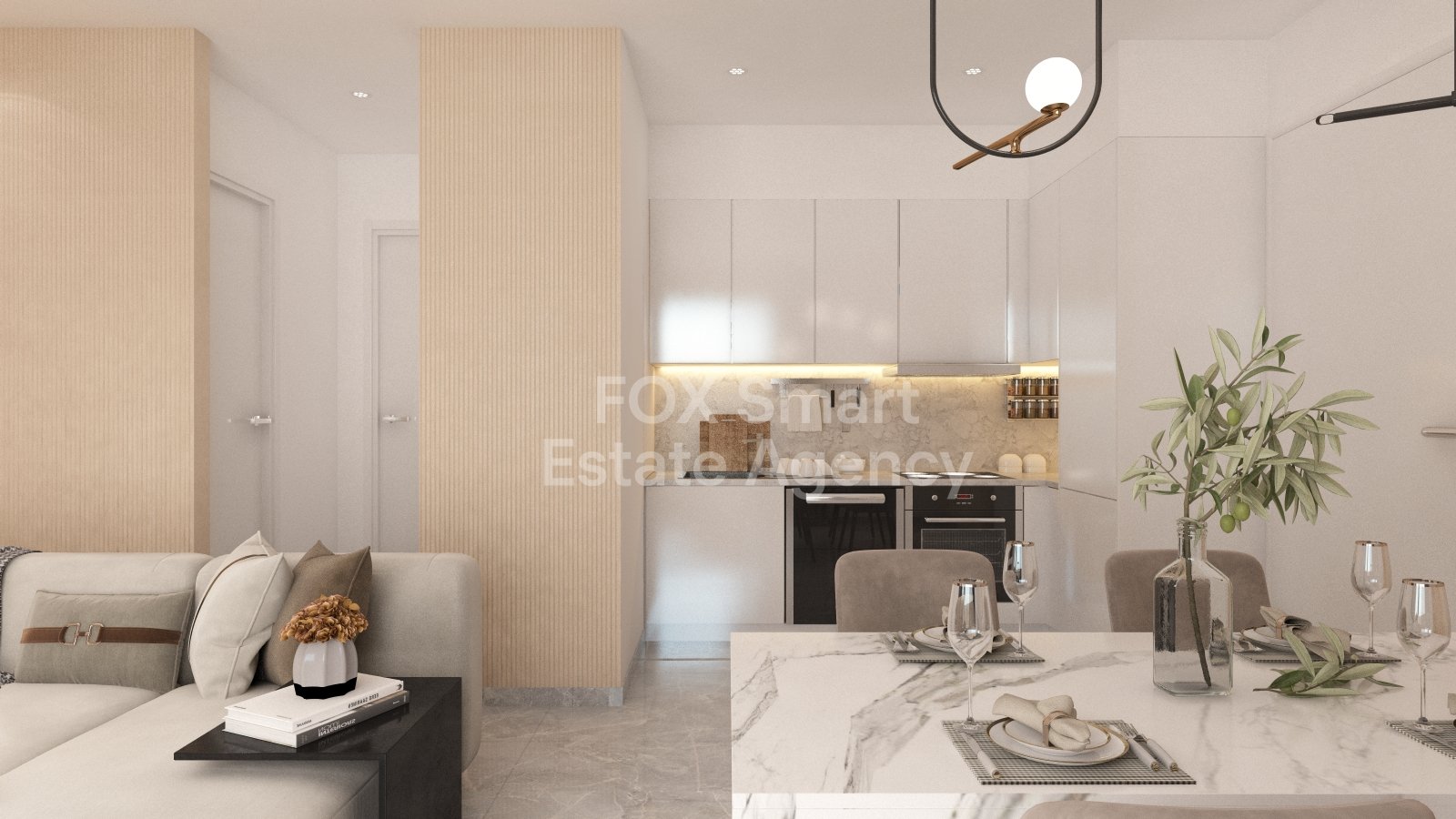 Top floor two bedroom apartment for sale, Livadia.