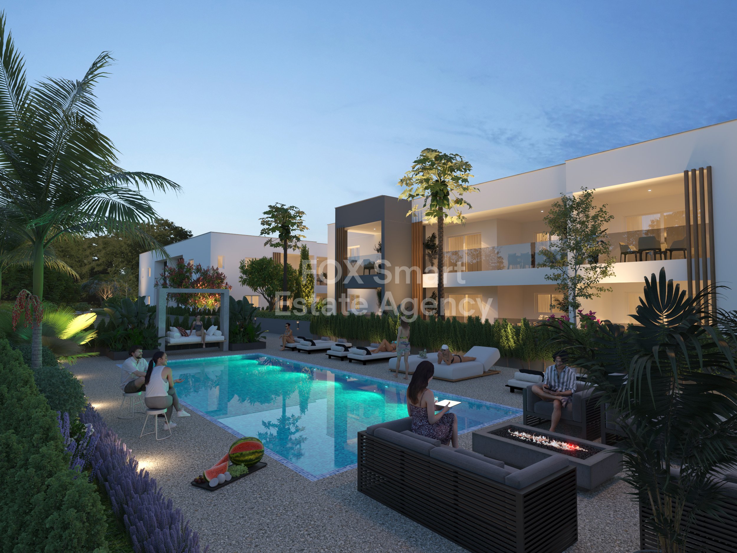 2 Bedroom Apartment, Communal Pool, Xylophagou, Larnaca