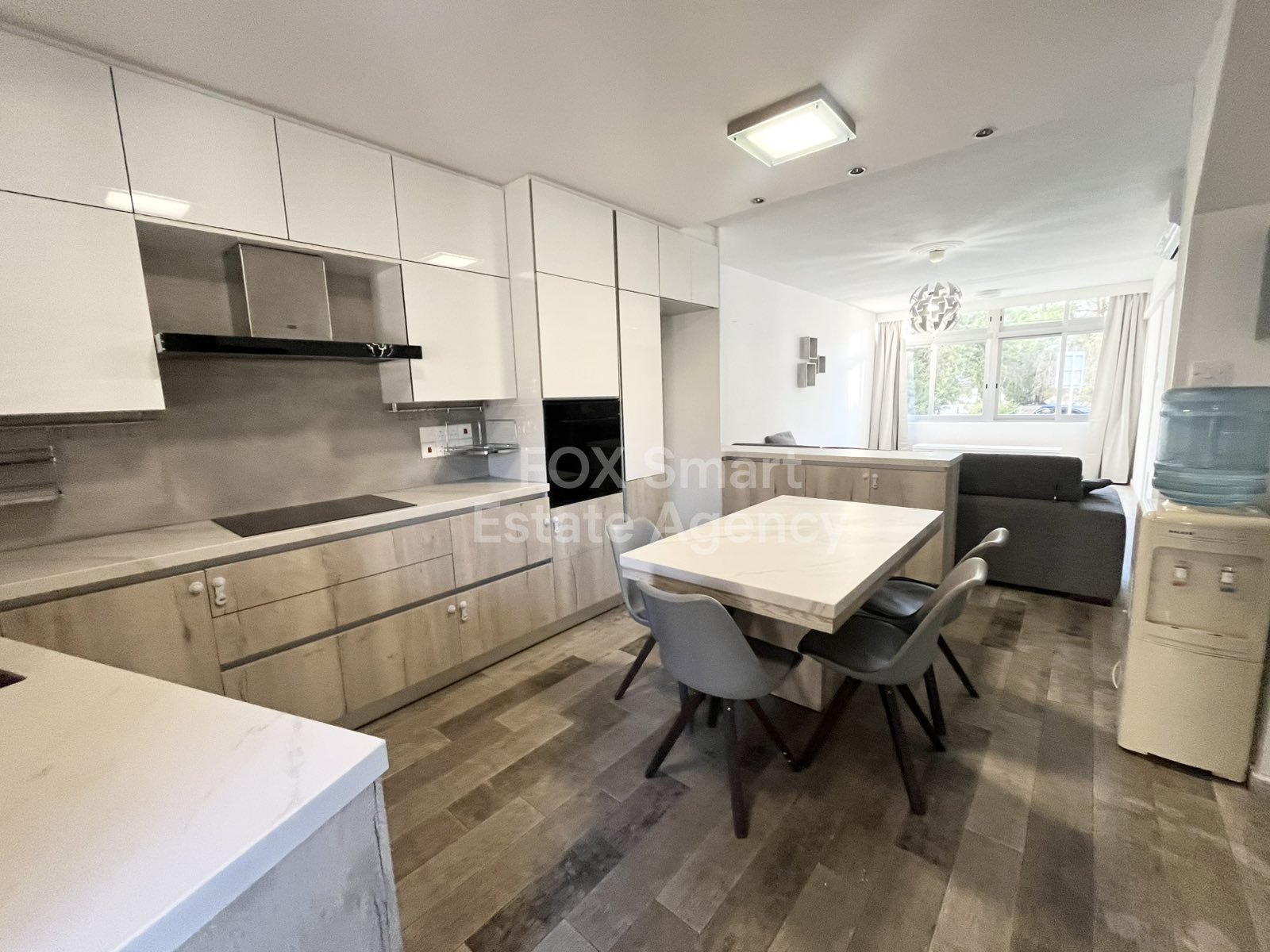 For rent 3 bedroom ground floor apartment in Agioi Omologites, near American School.