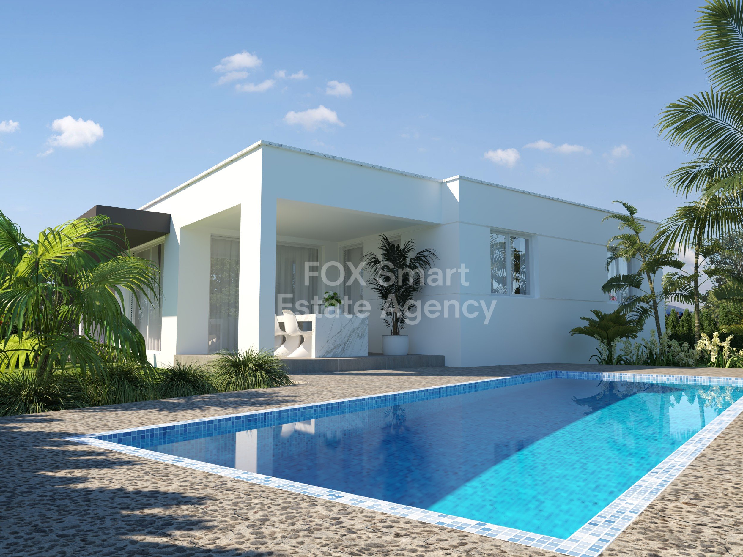 Turn-Key 3-Bedroom Bungalow with Private Pool in Xylophagou