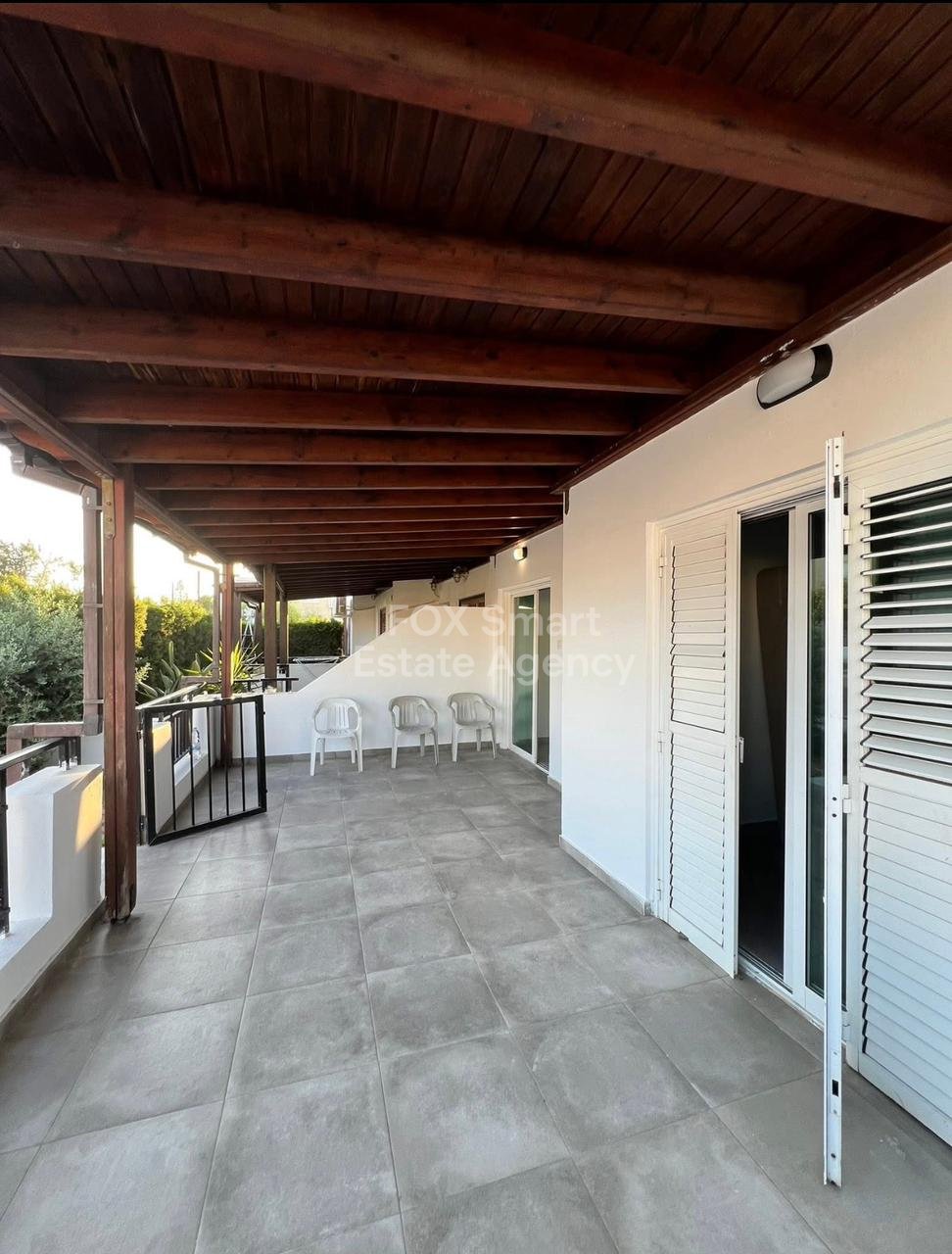 FOR LONG TERM RENTAL.. 2 BEDROOM GROUND FLOOR APARTMENT, PARALIMINI, FAMAGUSTA