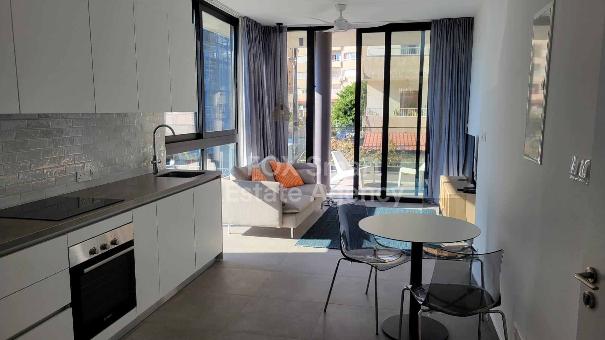 Modern 1-Bedroom Apartment for Rent – 6-Month Lease – Just 50m from Mackenzie Promenade, Larnaca