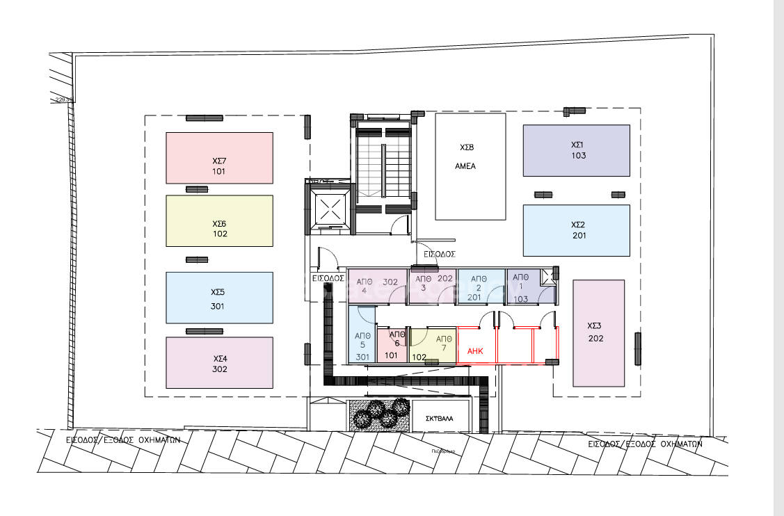 Two-bedroom  apartment with large roof garden in Lakatameia, Nicosia for sale