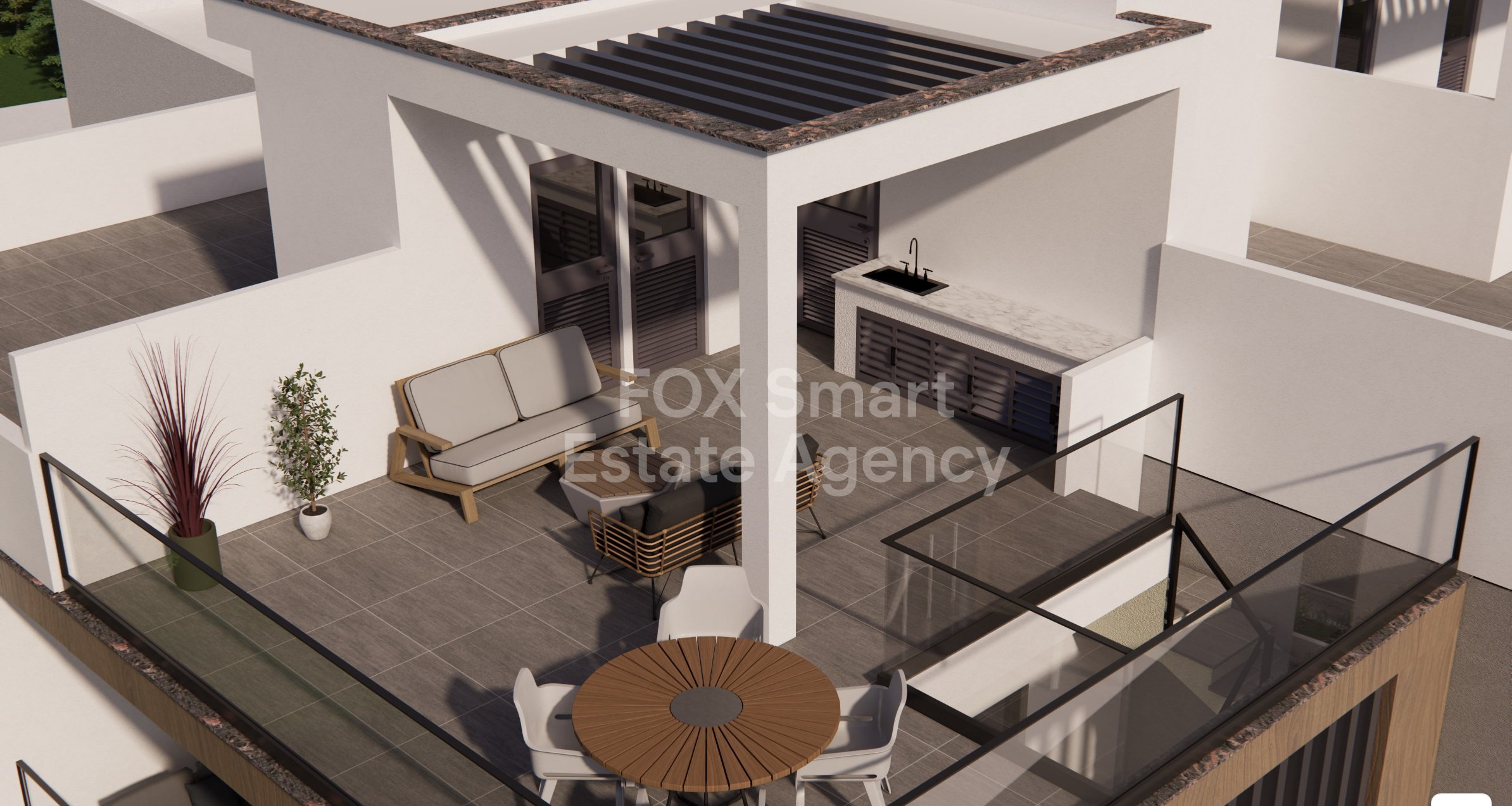 Two-bedroom apartment,Aradippou area.