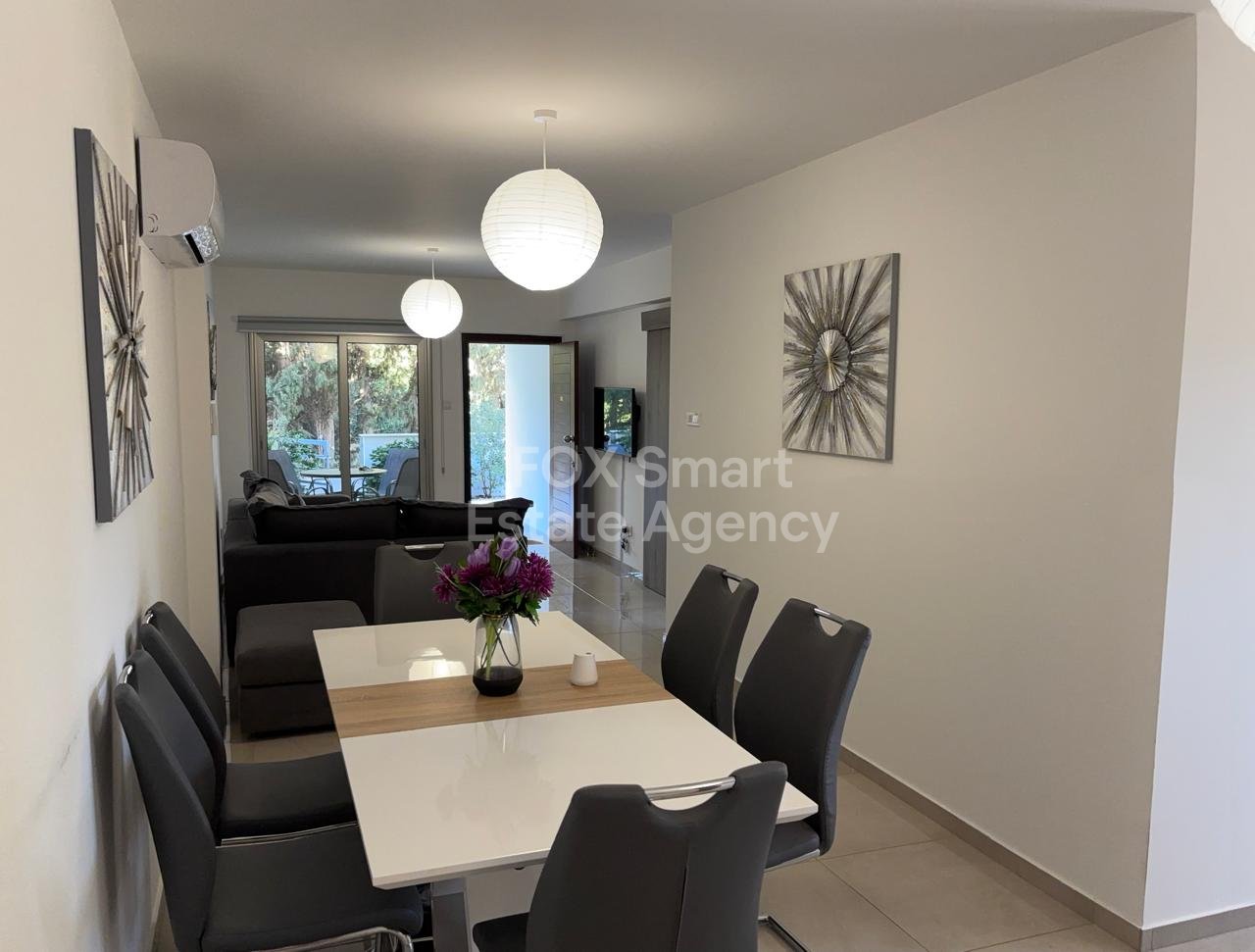 2 Bedroom Ground Floor Fully Furnished Apartment in Meneou, Larnaca