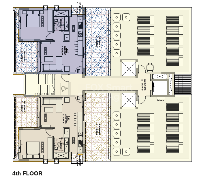 Luxury Top floor One-Bedroom Apartment for Sale in Egkomi, Nicosia