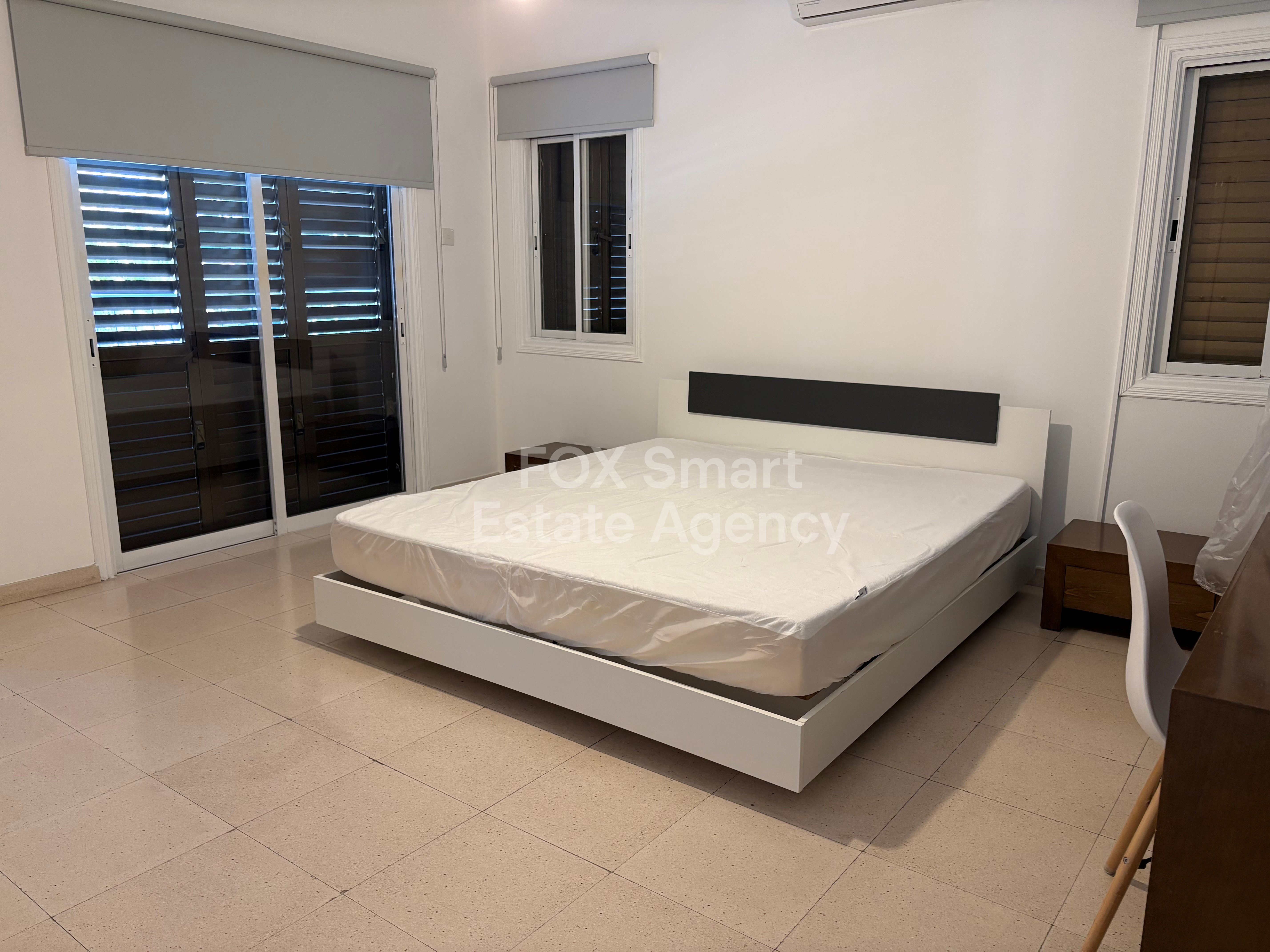 Fully Furnished Renovated 3-Bedroom Apartment for Rent – Aglantzia