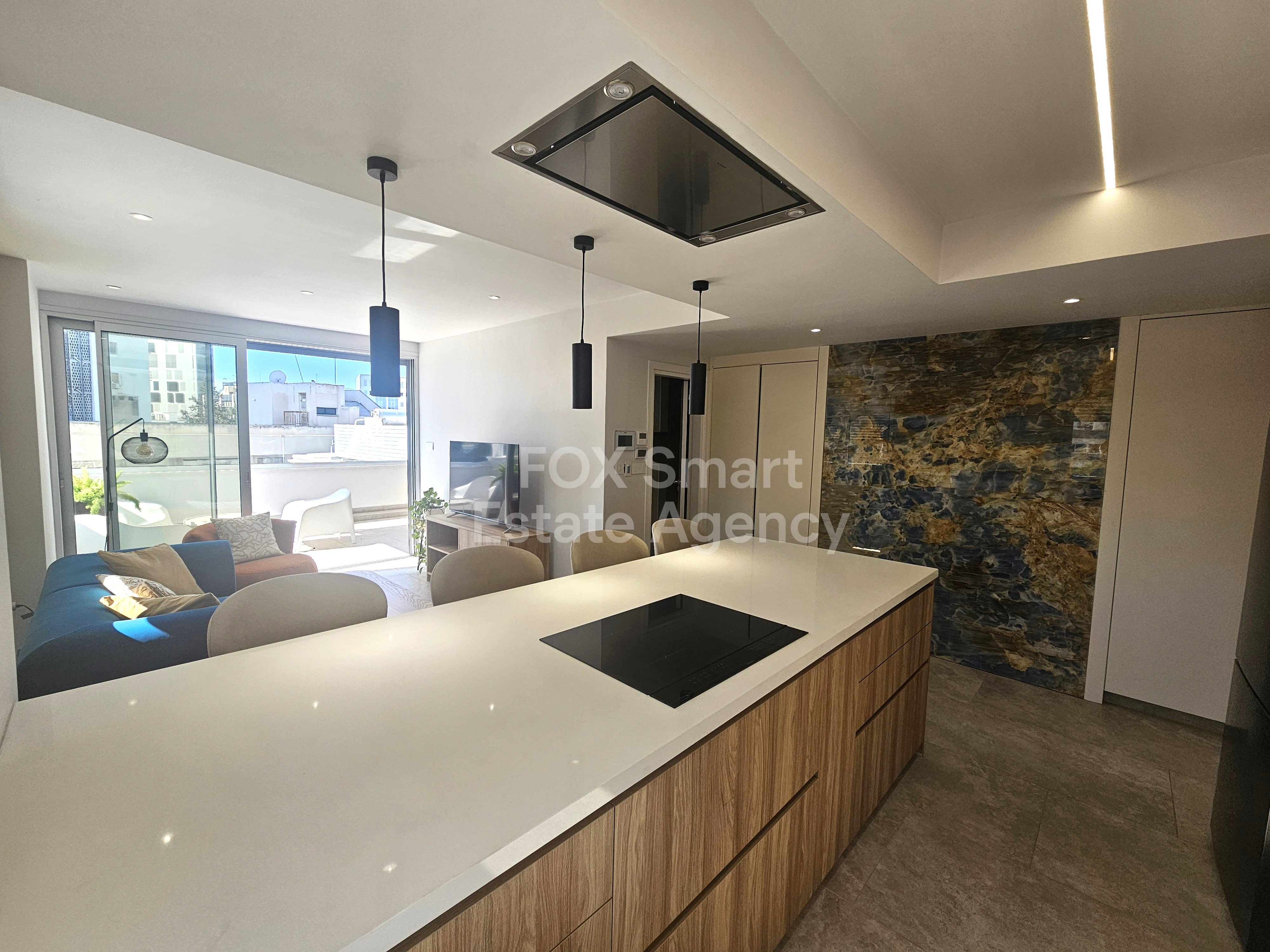 🌇 Fully Renovated Luxury 2-Bedroom Apartment for Rent in Nicosia Centre (Stasikratous Street)