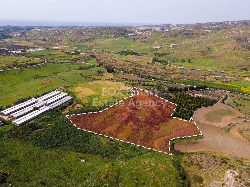 Land in Agia Varvara - view 1