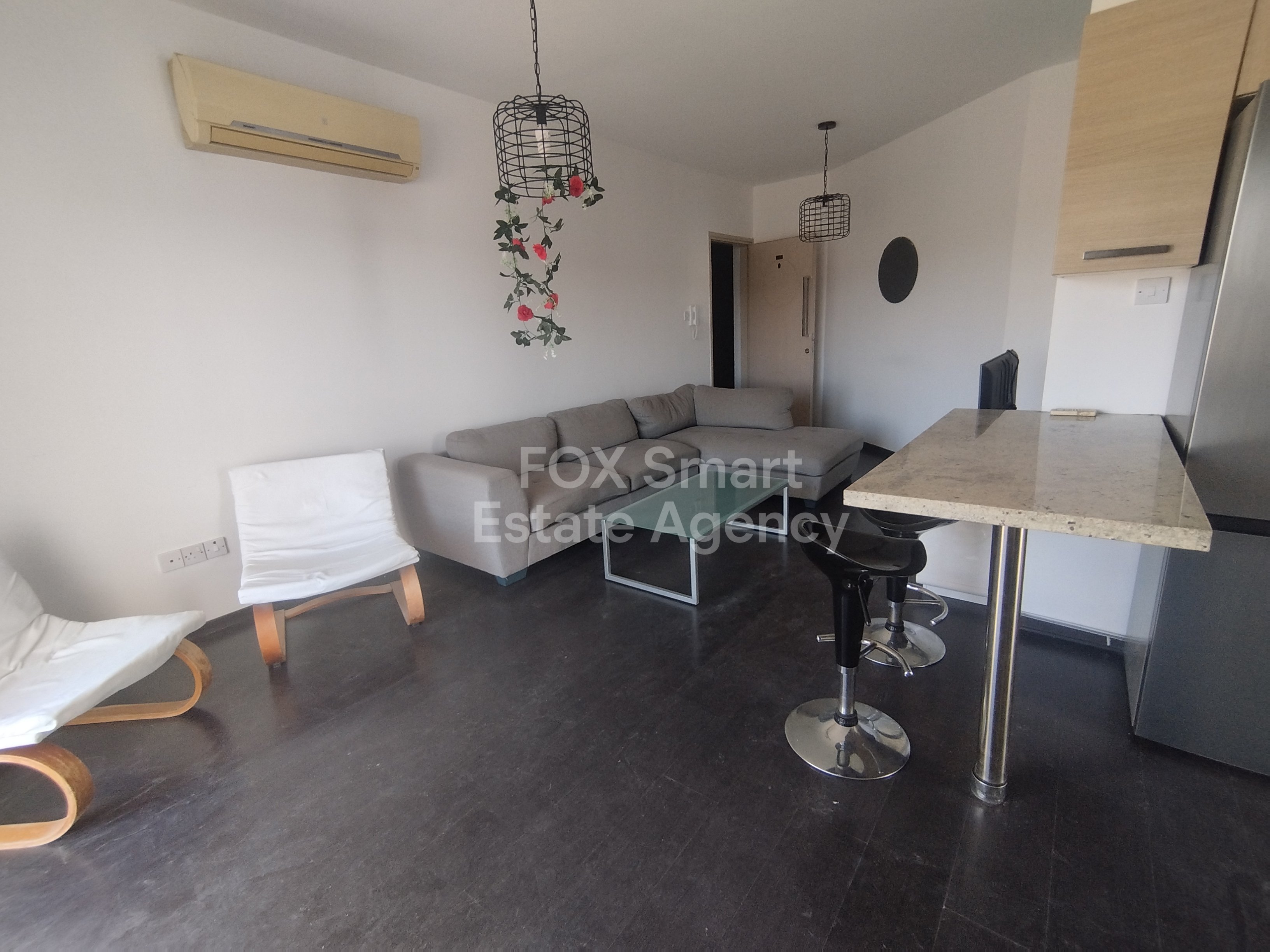 For Rent furnished, cosy one bedroom apartment in good condition, in Pallouriotissa Aglantzia boarders.
