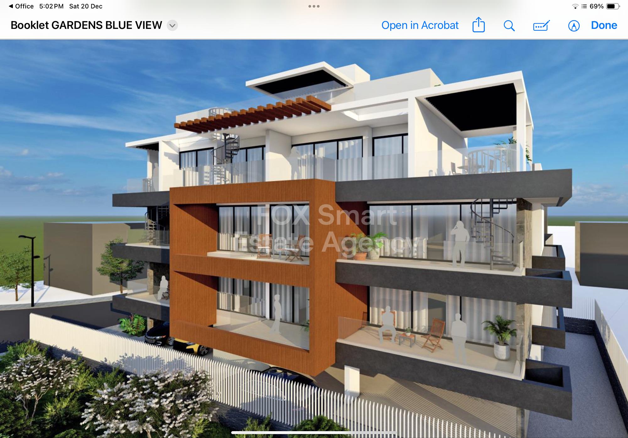 One-Bedroom simplex apartment for sale in Oroklini area,Larnaca.