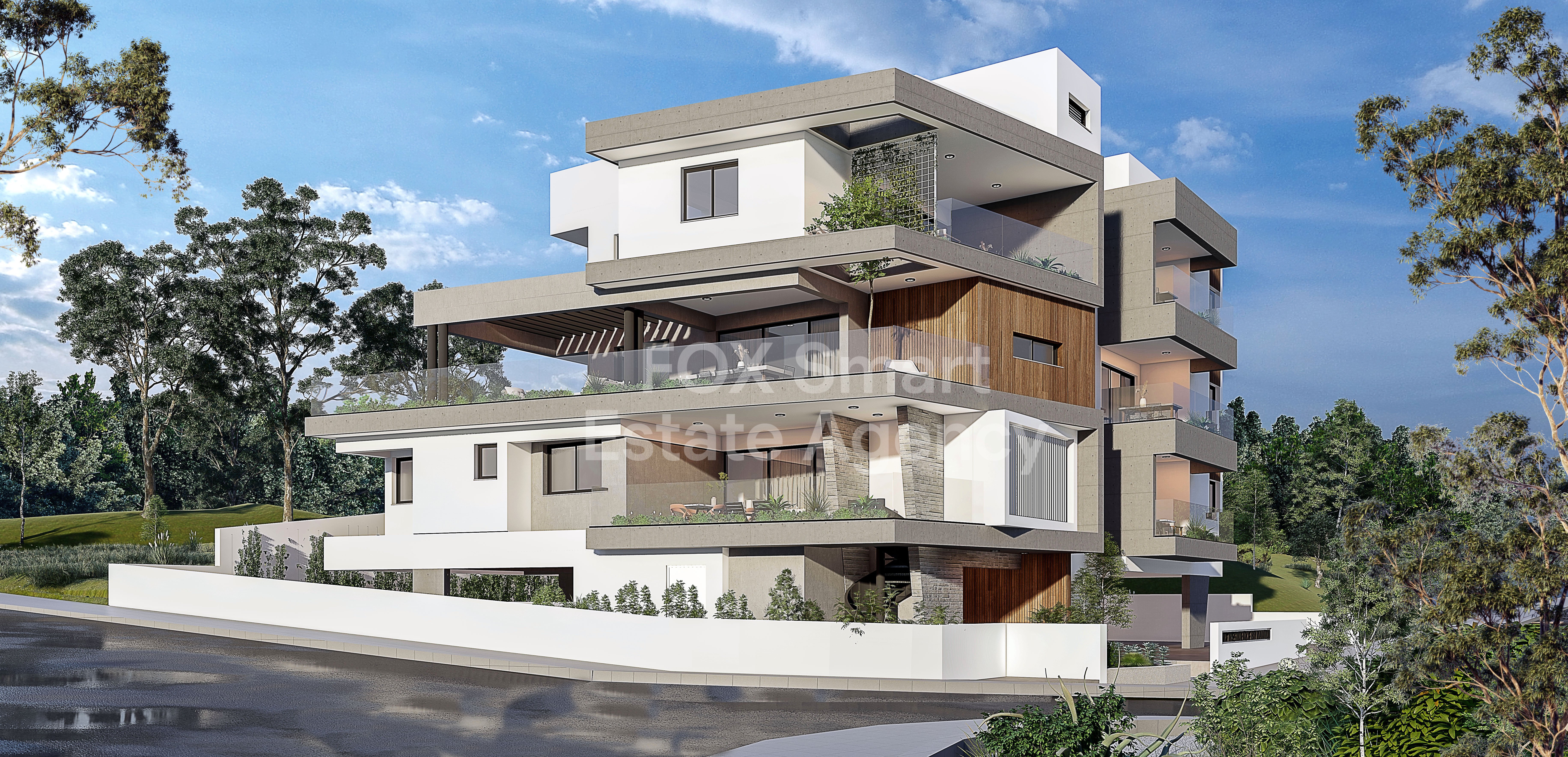 For Sale: Newbuild, top floor 1-bedroom Apartment in Latsia, Nicosia (Under Construction)