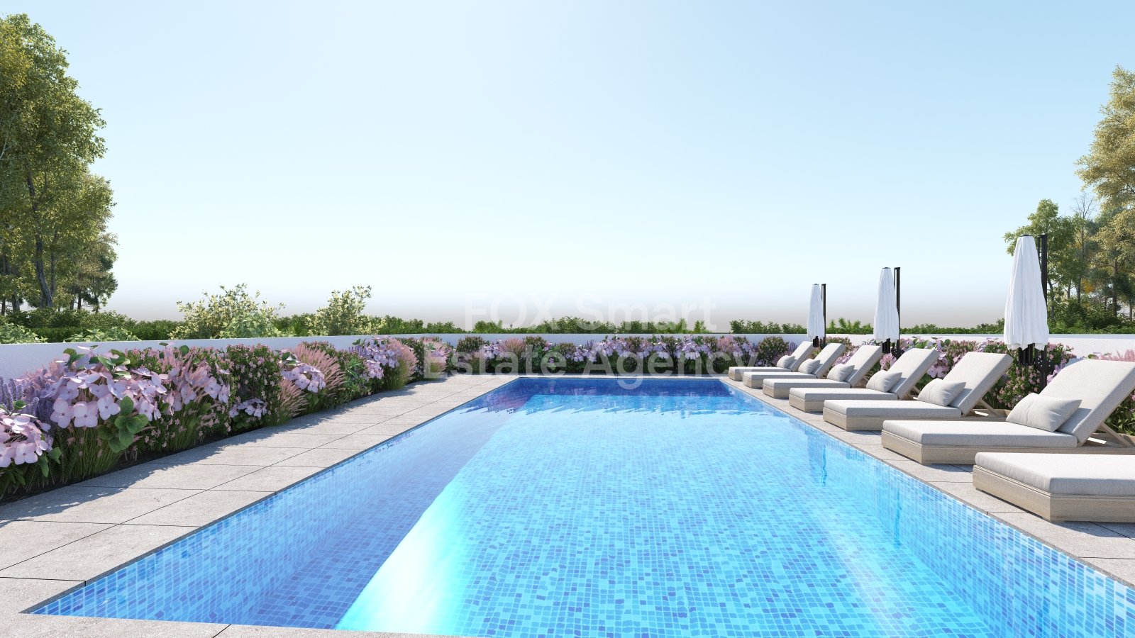 Top floor two bedroom apartment for sale, Livadia.