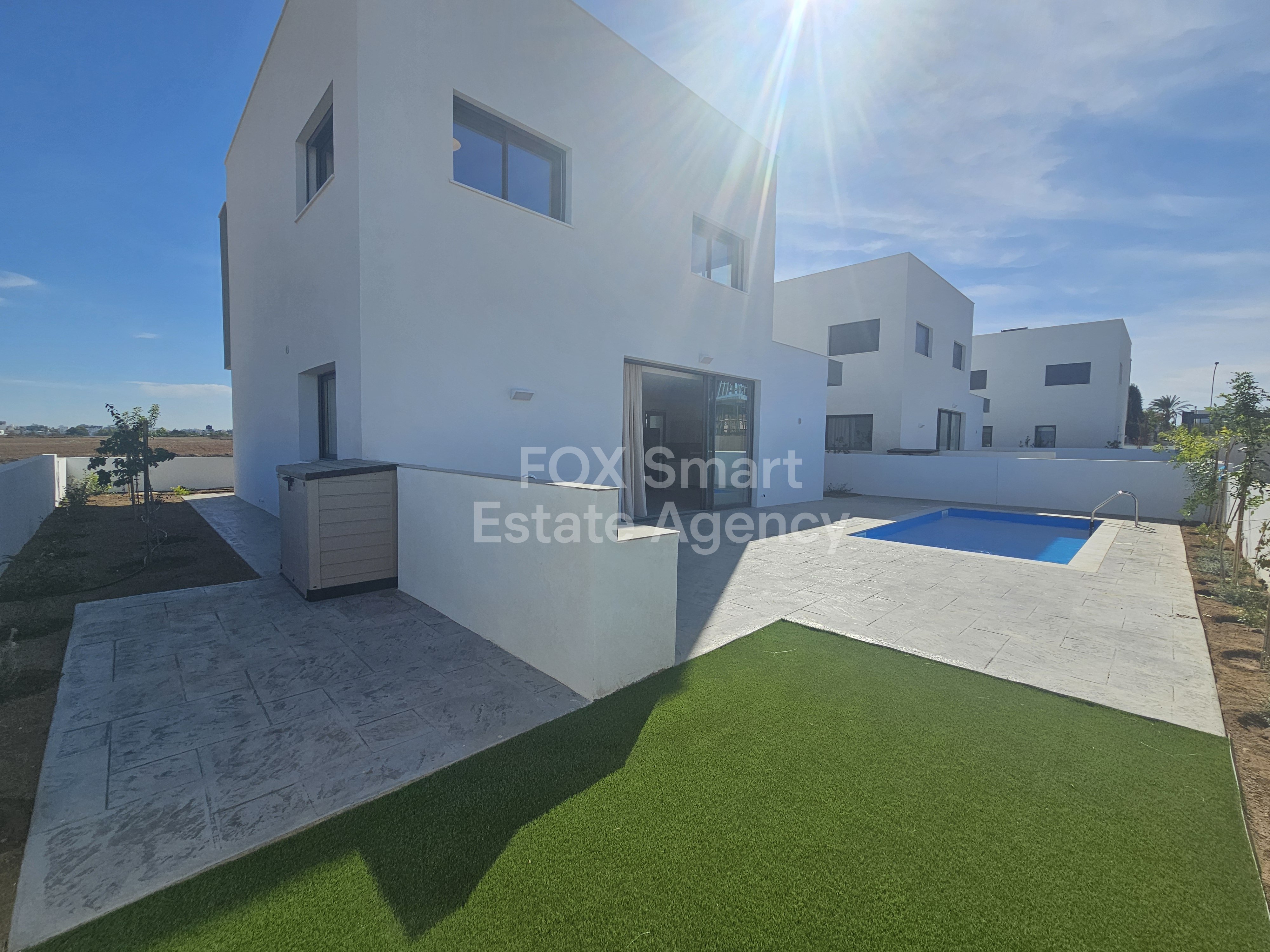 Brand New 4-Bedroom Detached House with Swimming Pool in GSP Area, Strovolos – Nicosia