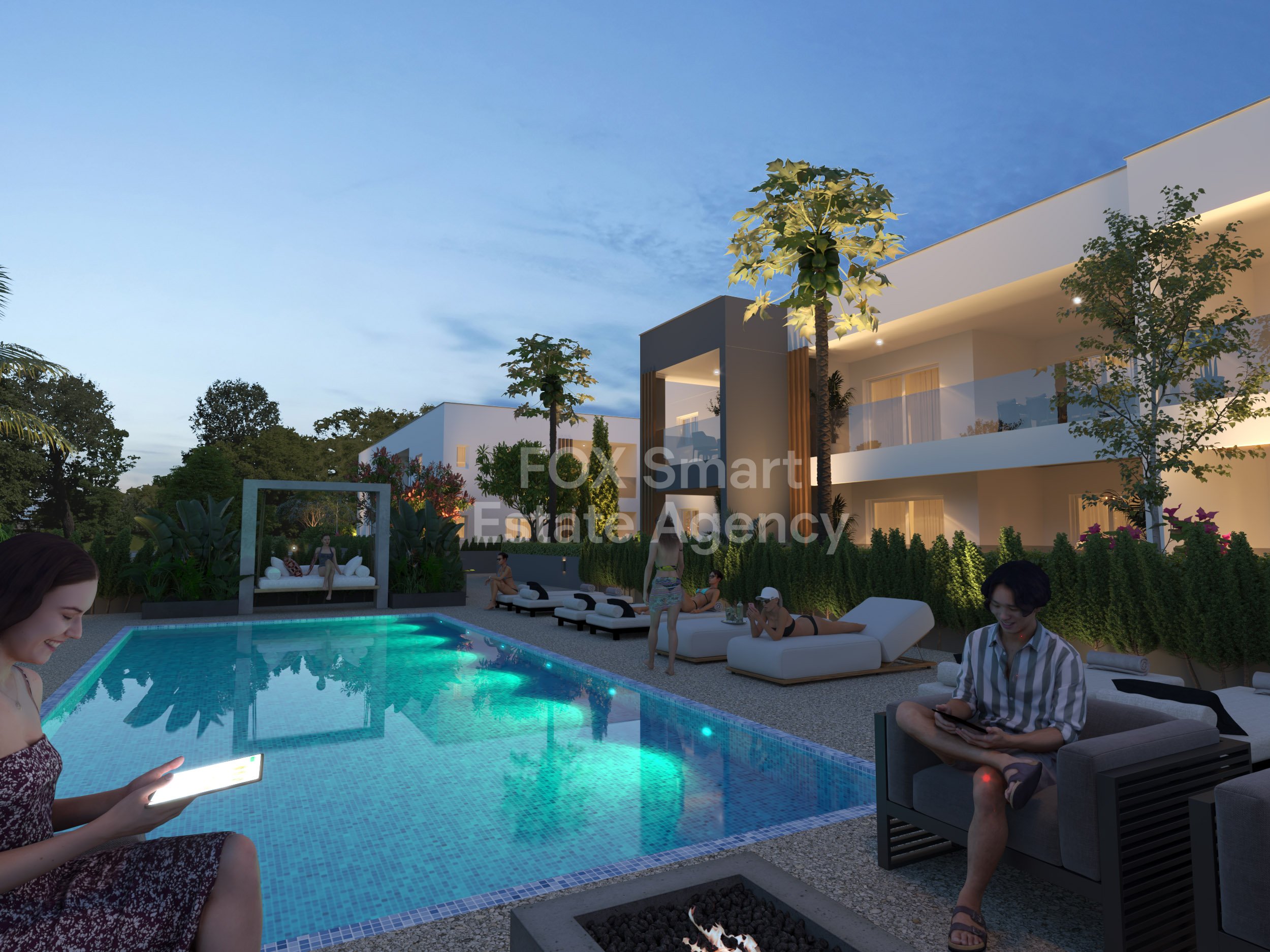 2 Bedroom Apartment, Communal Pool, Xylophagou, Larnaca