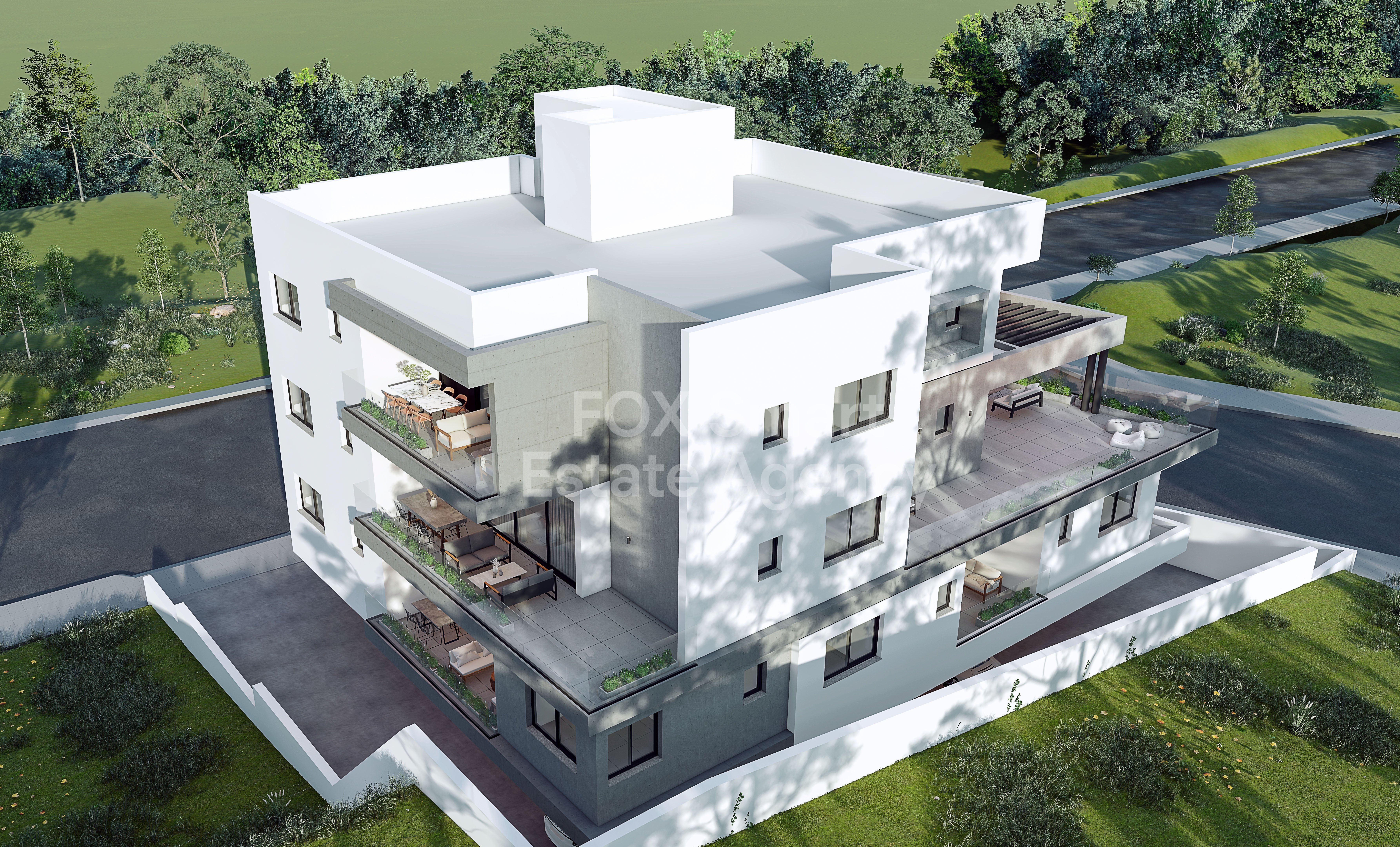 For Sale: Newbuild, top floor 1-bedroom Apartment in Latsia, Nicosia (Under Construction)