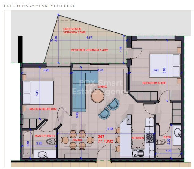 Apartment, For Sale, Paphos, Chlorakas