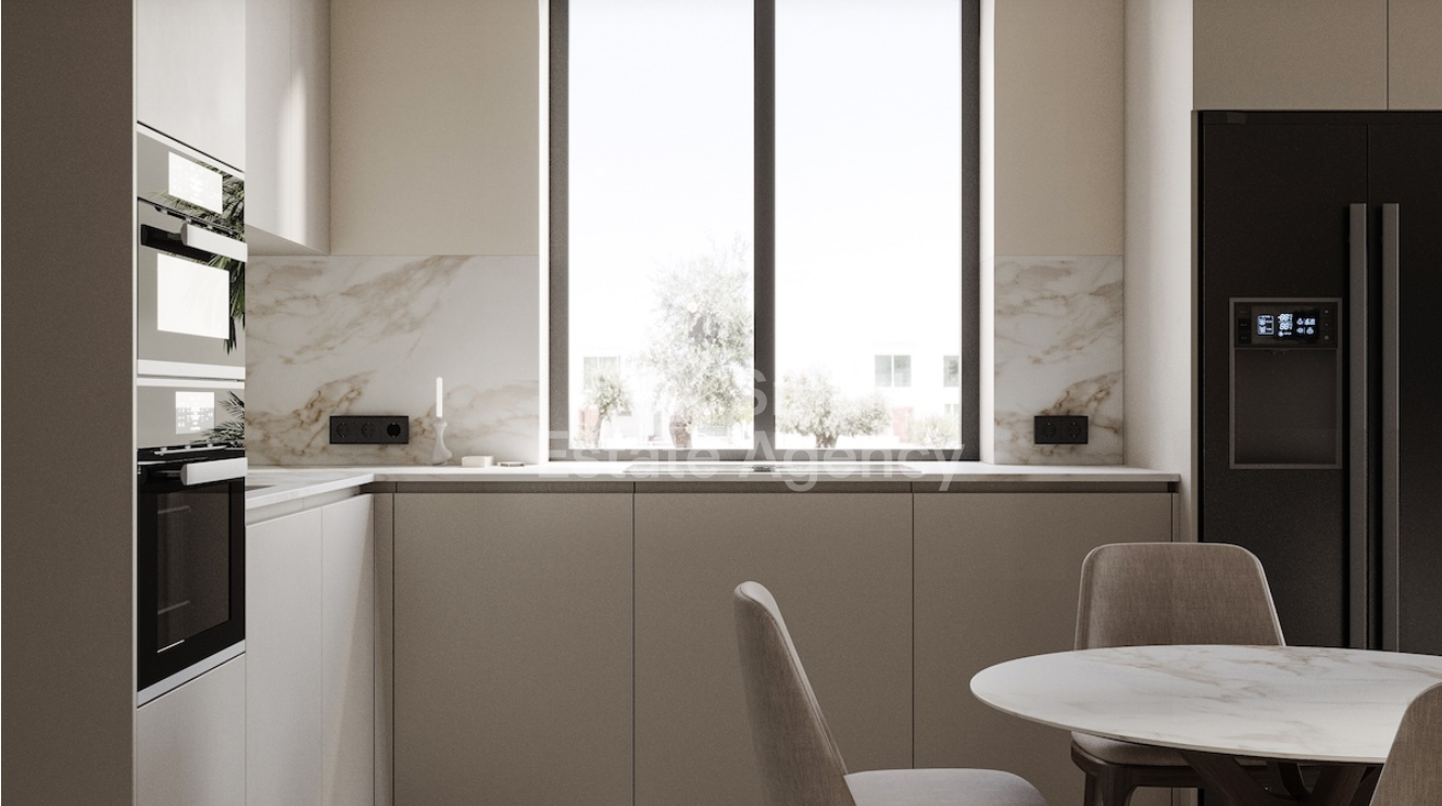 2-Bedroom 2nd-Floor Apartment| Sea & Pool View | Perivolia | Pool & Gym