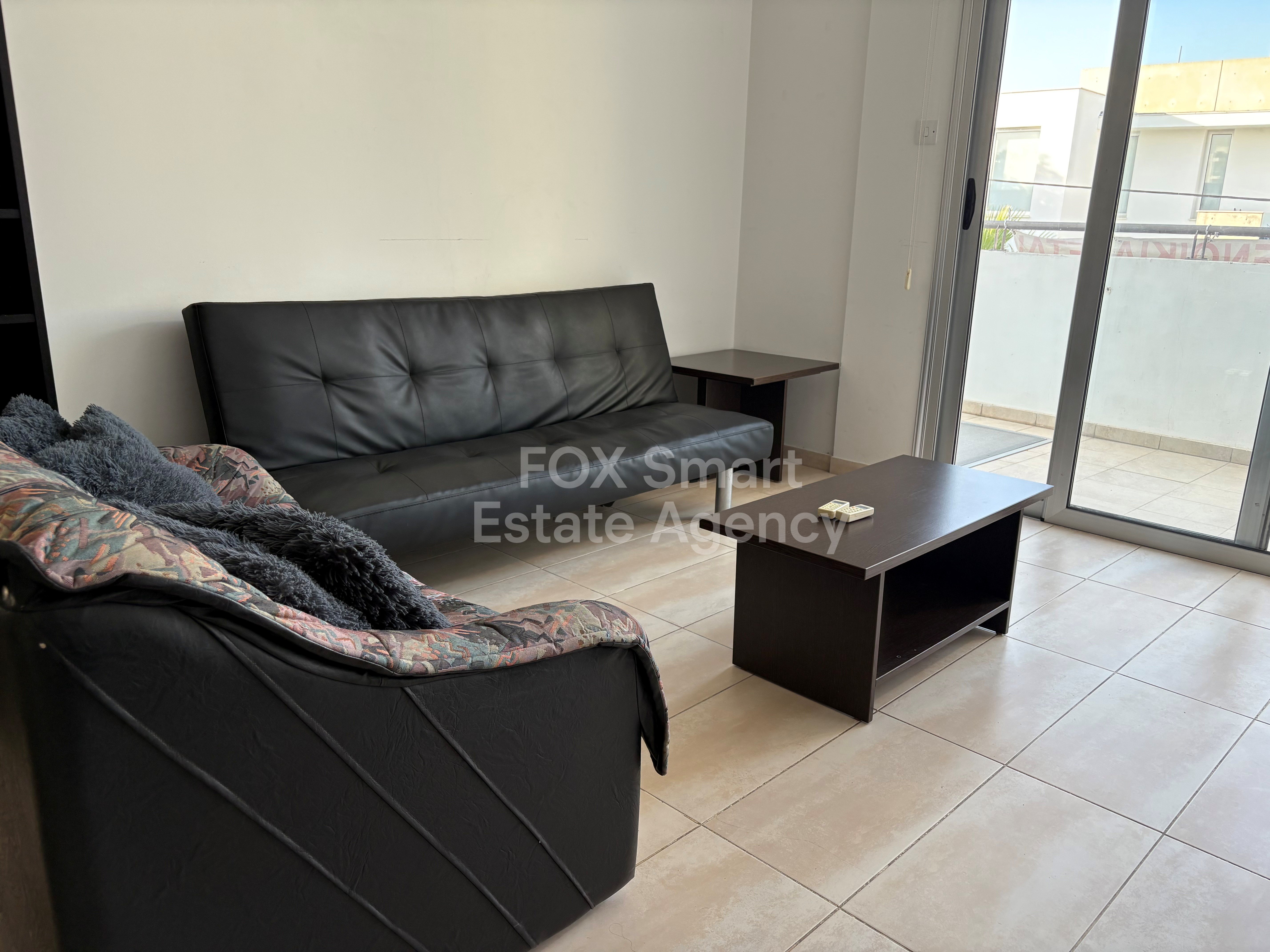 1-Bedroom Furnished Apartment for Rent in Aglantzia