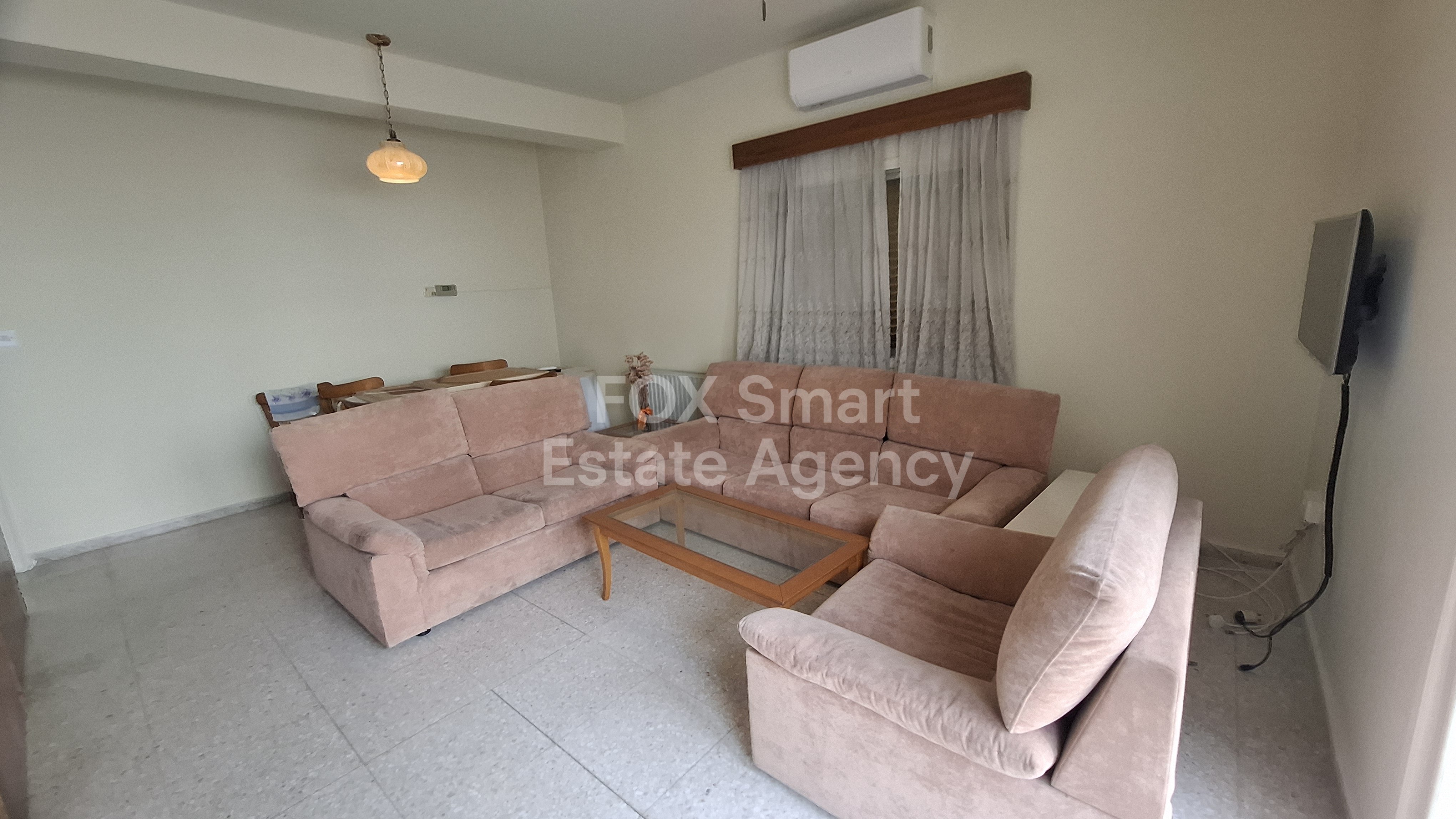 For Rent 2-Bedroom Furnished Ground Floor Apartment Off Pouliou Kapota, near Frederick University, Pallouriotisa, Nicosia