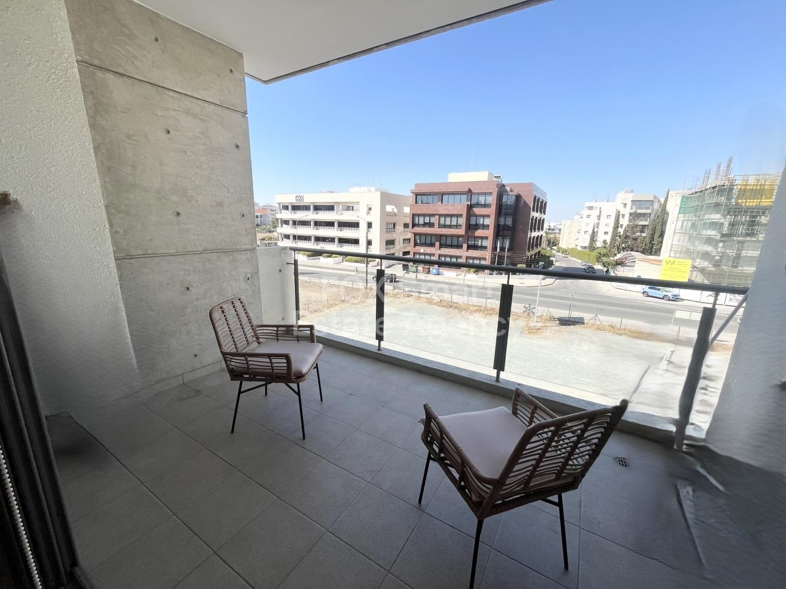 For rent 2 bedroom fully-furnished apartment close to KPMG and John Kennedy Street in Acropolis, Nicosia.