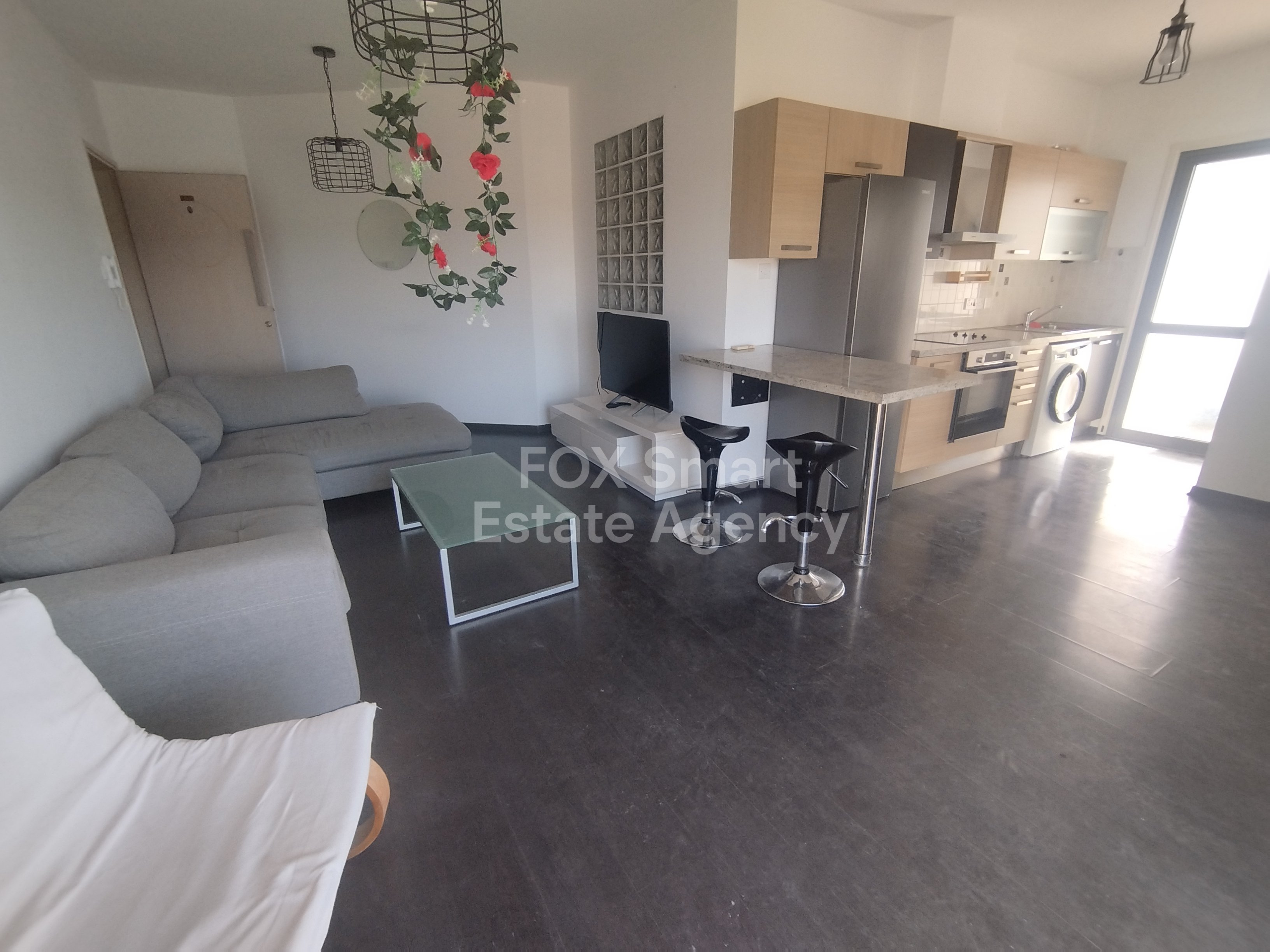 For Rent furnished, cosy one bedroom apartment in good condition, in Pallouriotissa Aglantzia boarders.