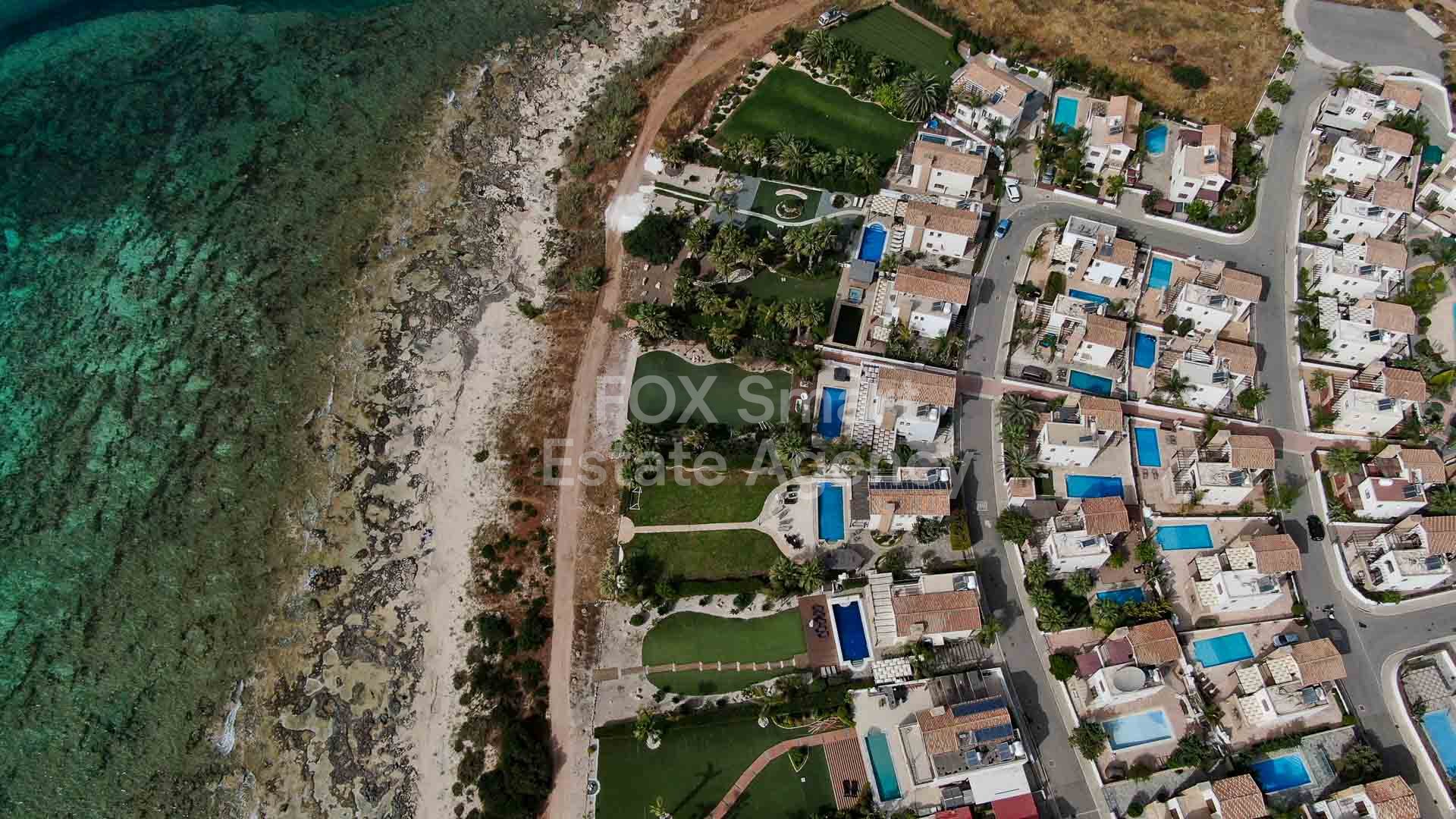 FOR SALE..BEACH FRONT 5 BEDROOM LUXURY VILLA, AYIA THEKLA, FAMAGUSTA