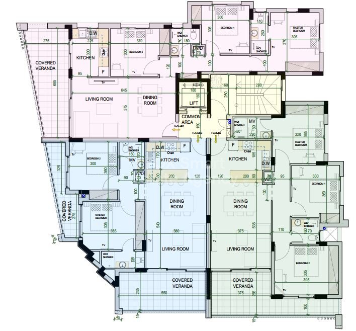 Top floor two  bedroom apartment for sale, Droshia area.