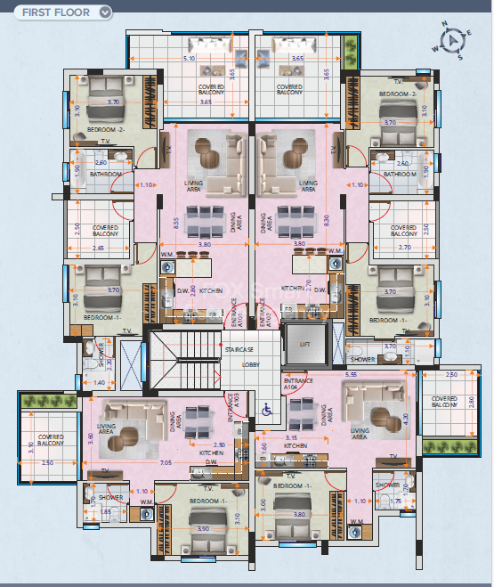 Two bedroom apartment for sale, Aradippou
