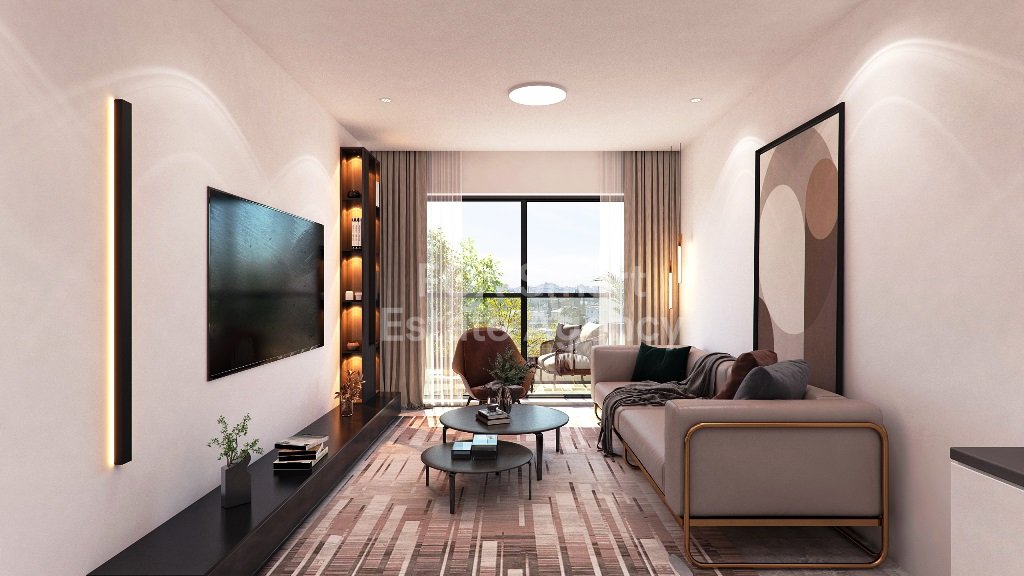 2 Bedroom, With Roof-Garden, Off-Plan Apartment For Sale in Oroklini