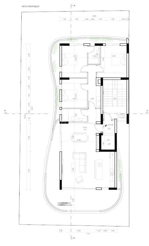 Luxury whole floor apartment in Lykavitos, Nicosia for sale