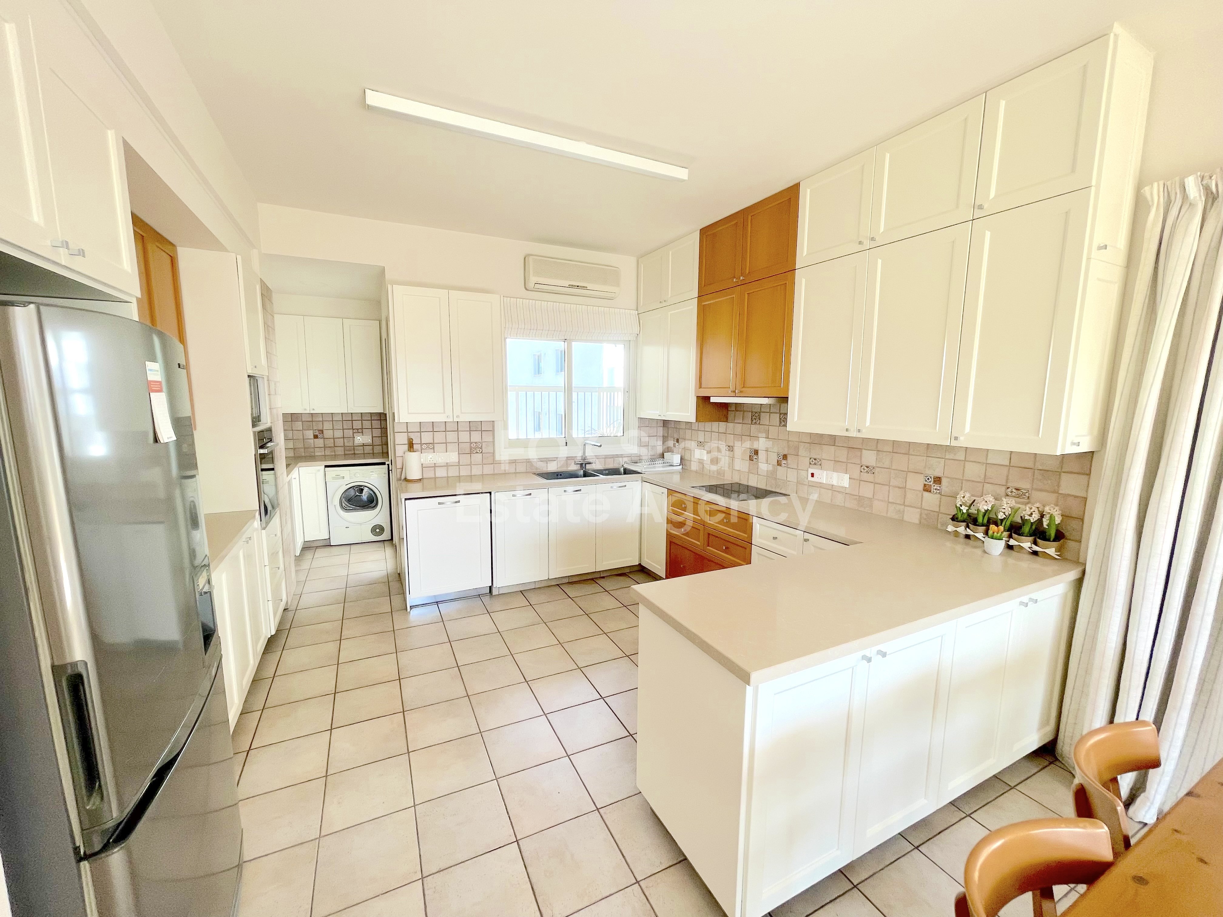 Luxurious Renovated 3-Bedroom Apartment with Office & Maid’s Studio in Prime Acropolis Location